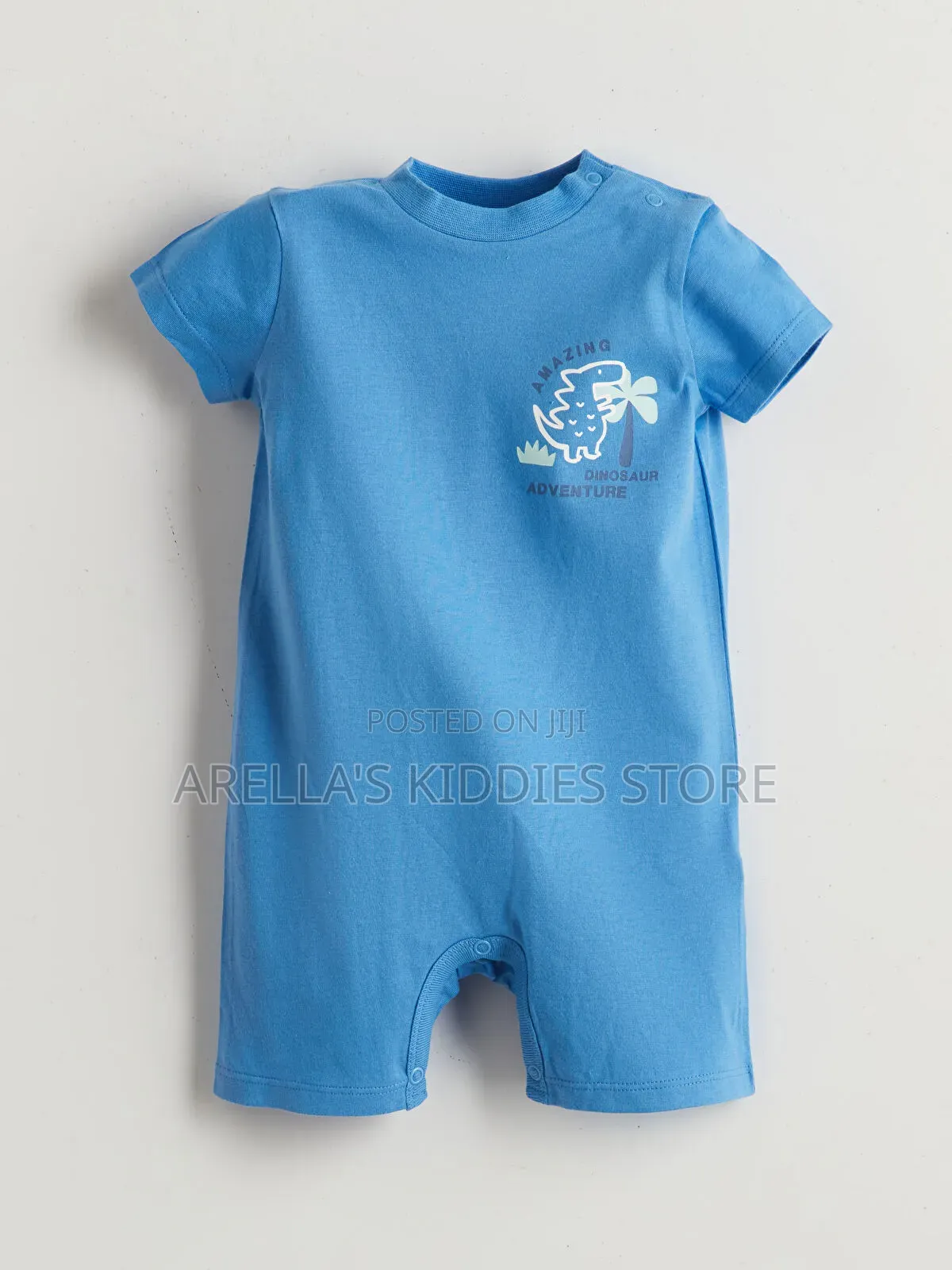 LCW Baby Crew Neck Baby Boys' Jersey Jumpsuit 3-Pack