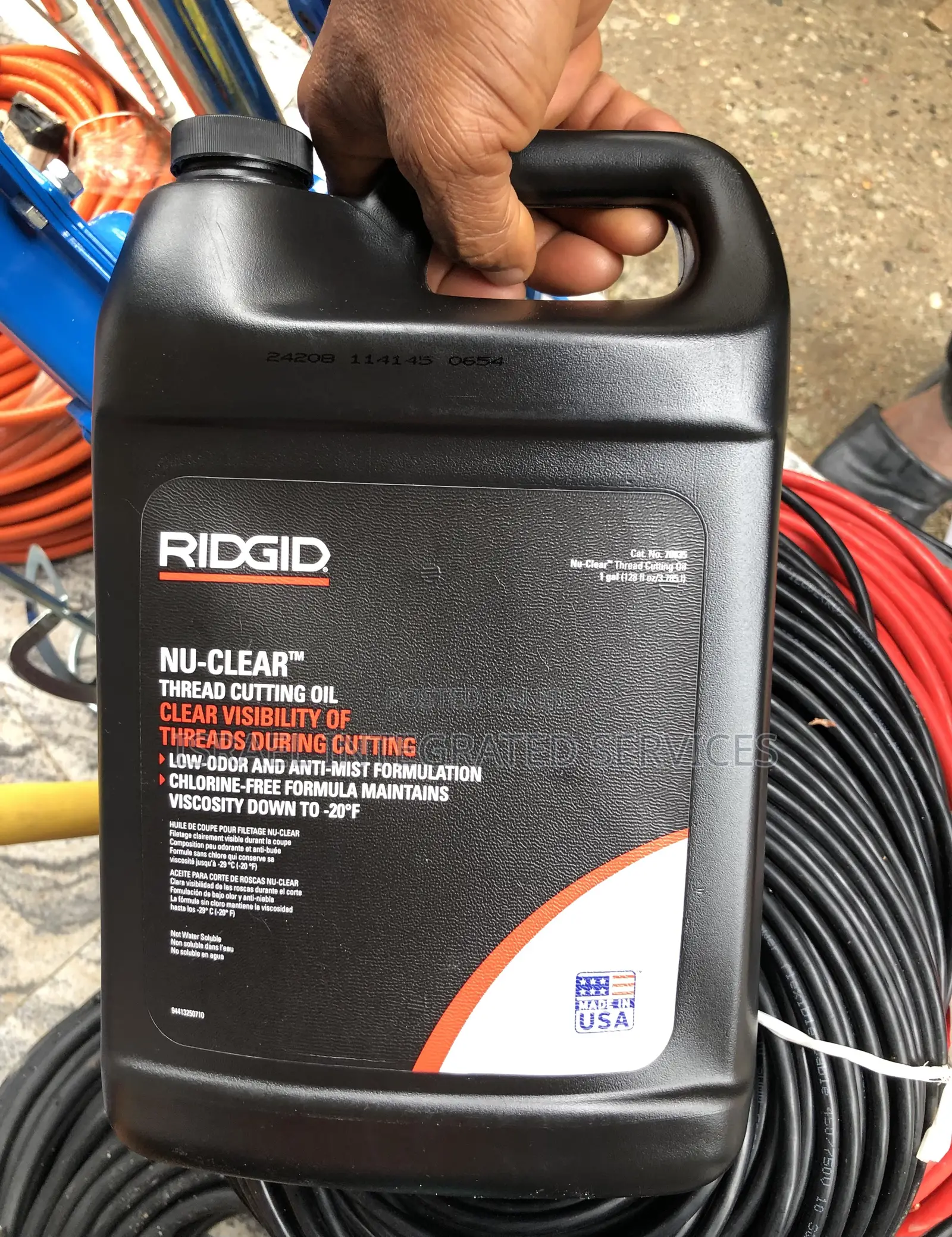 Ridgid Nu-Clear Thread Cutting Oil