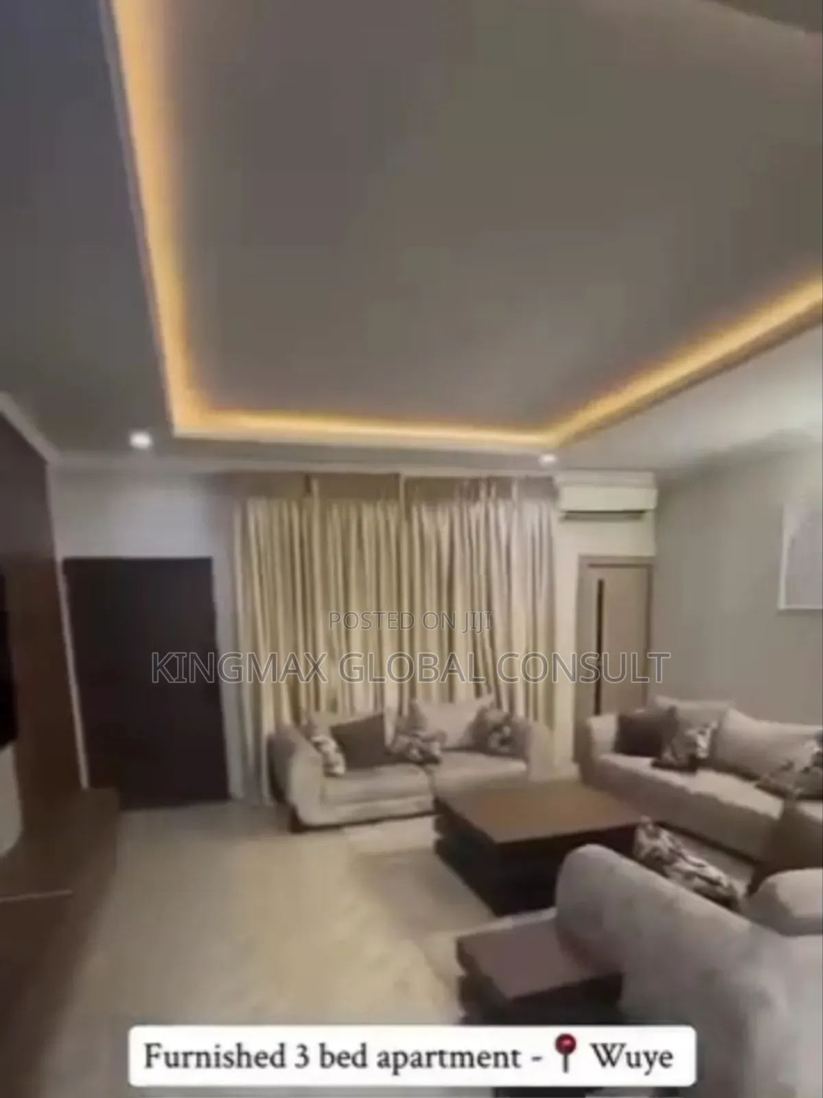 Furnished 3bdrm Duplex in Wuye Abuja for sale