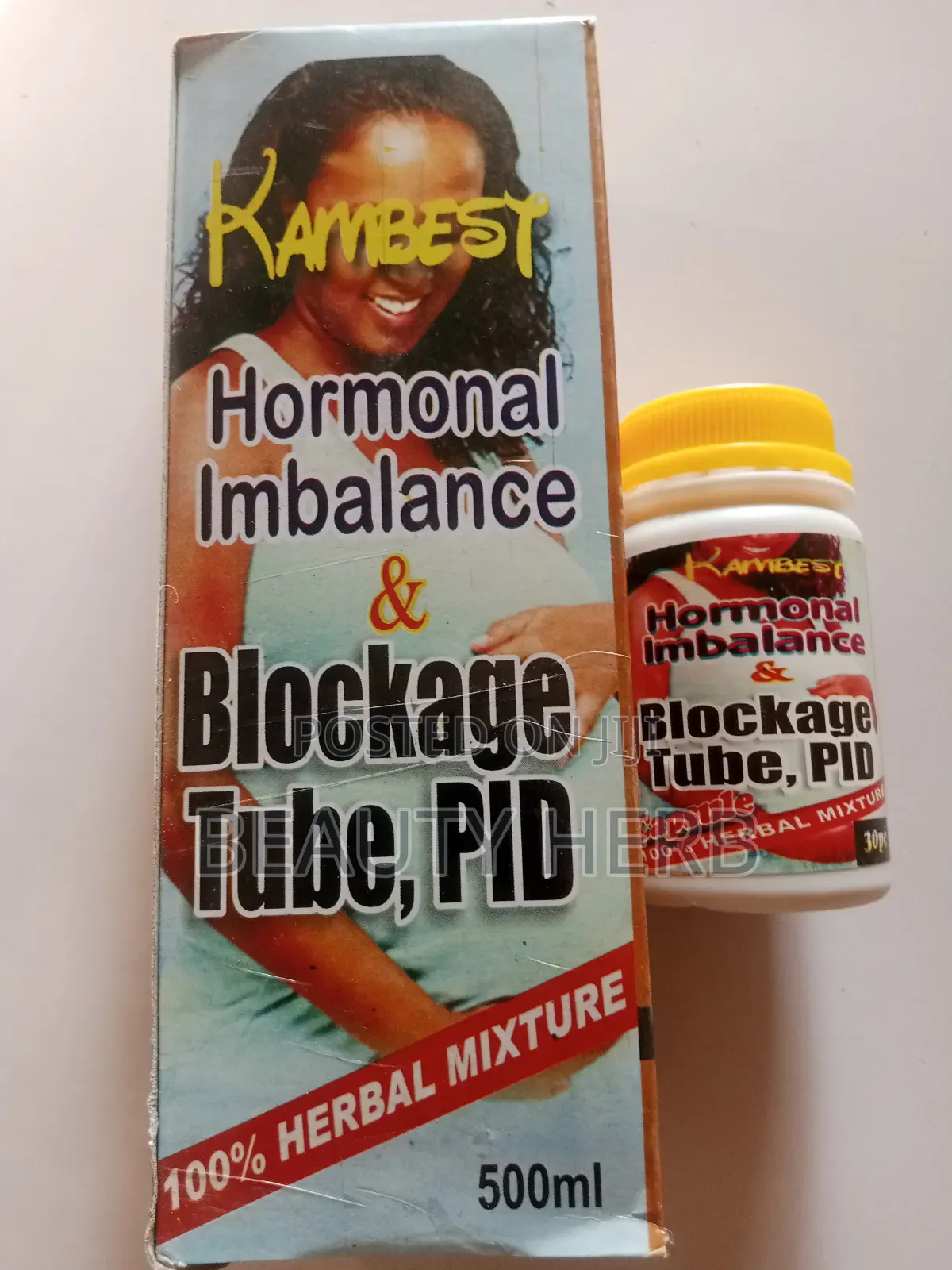 Original Kambest Hormonal Imbalance and Blockage Tube, Pid for Women