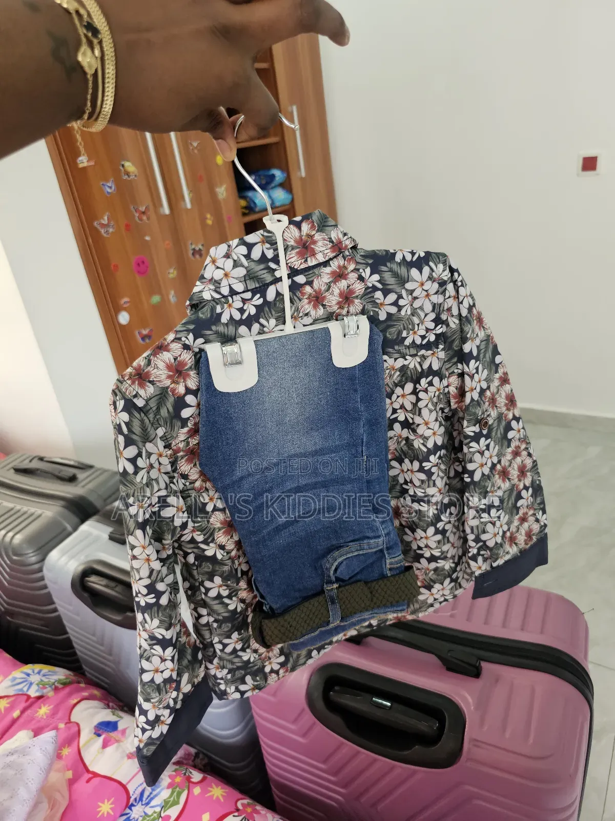 4 in 1 Floral Printed Set