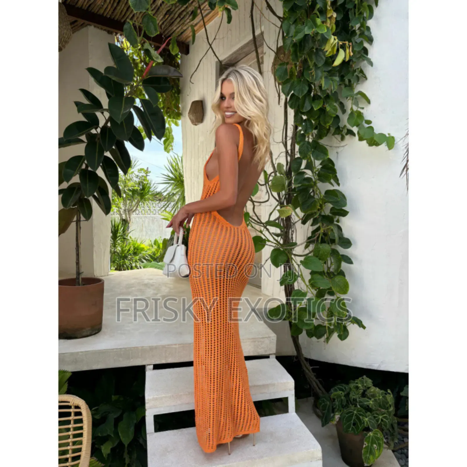 1pc Long Beach Dress