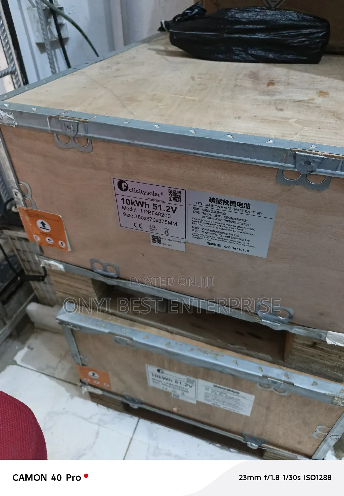 Felicity Lithium Ion Battery 10kwh/51.2v No1