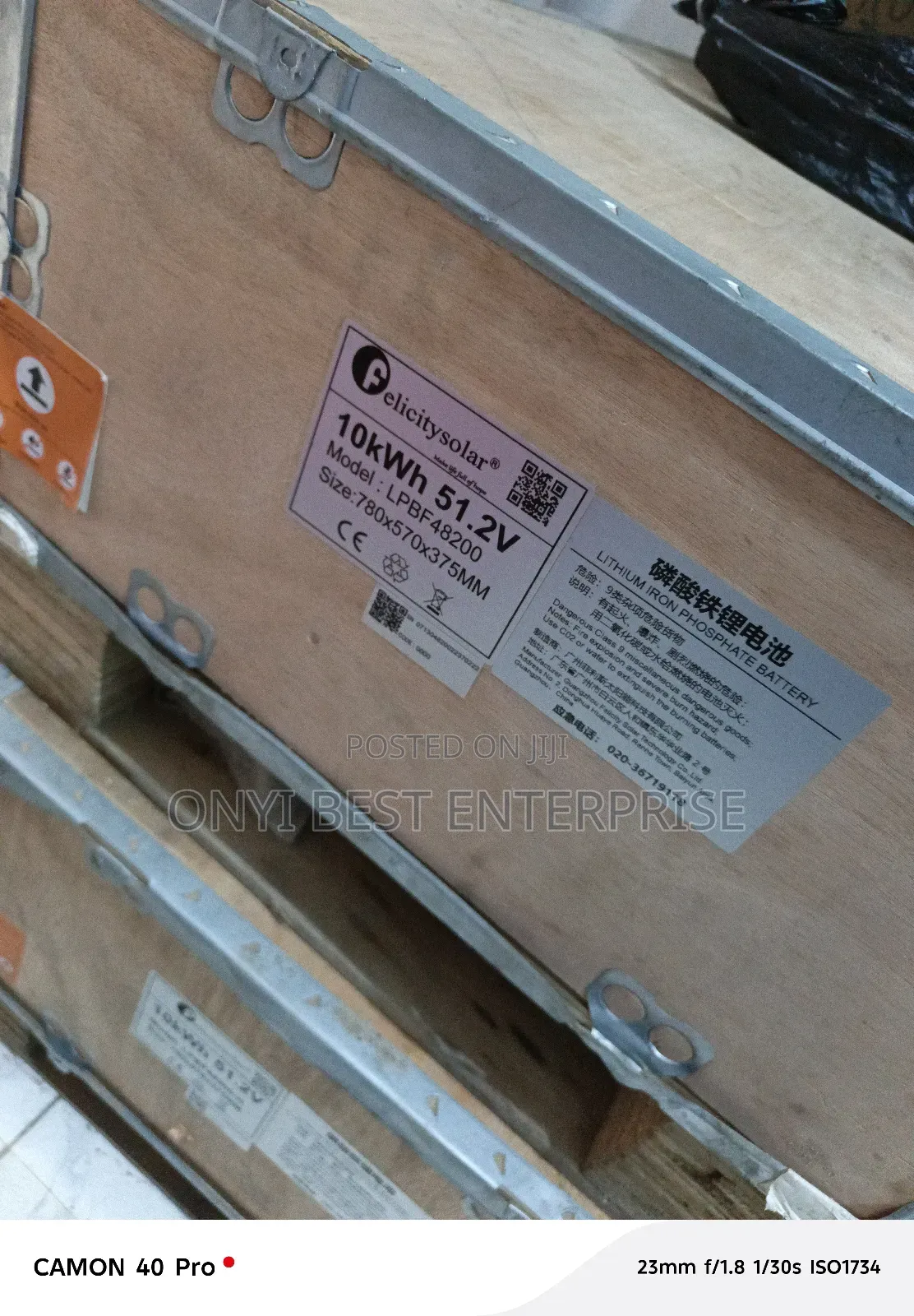 Felicity Lithium Ion Battery 10kwh_-_51.2v White One
