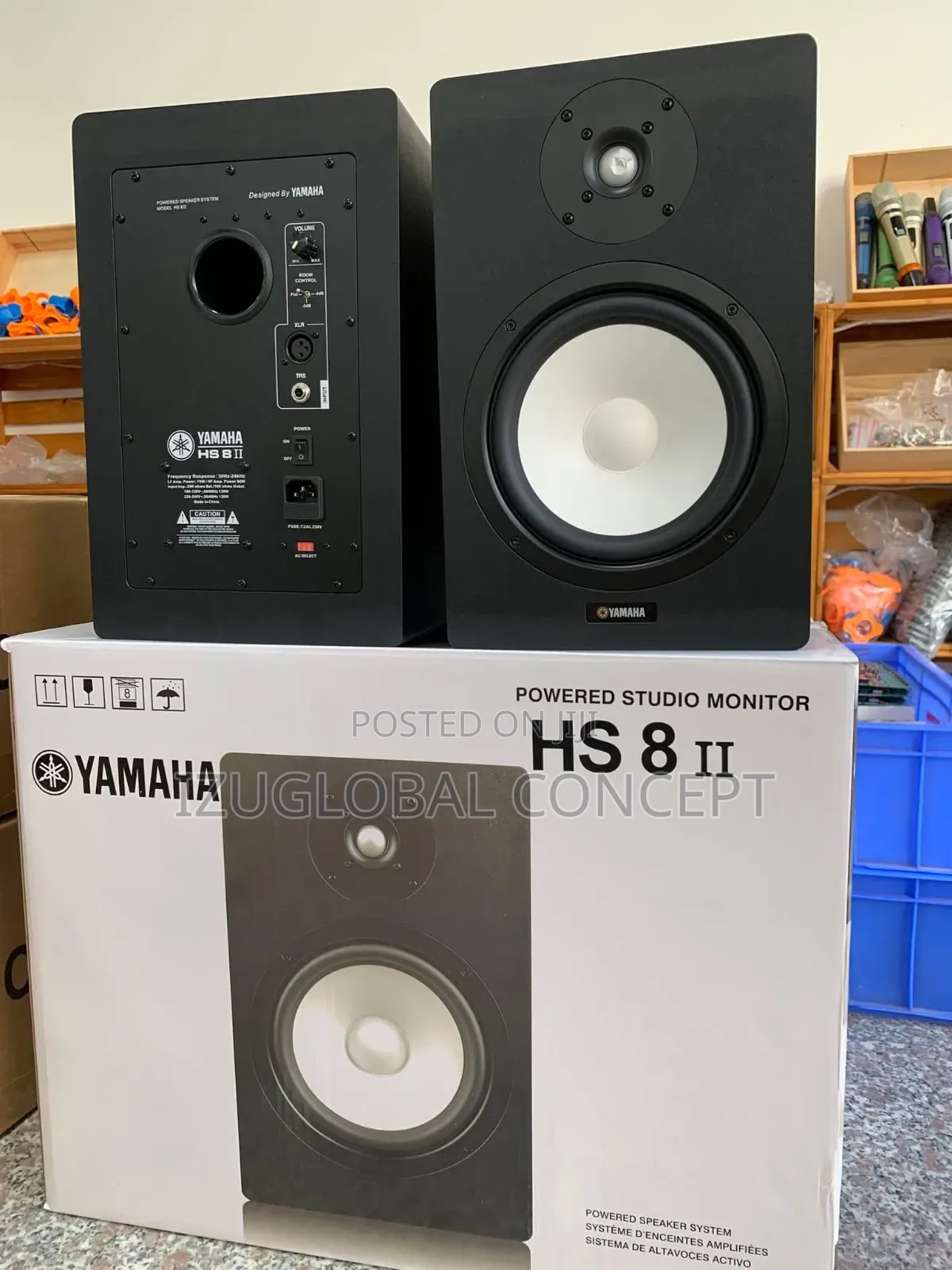 Yamaha Hs8ii Powered Studio Monitor - Pair