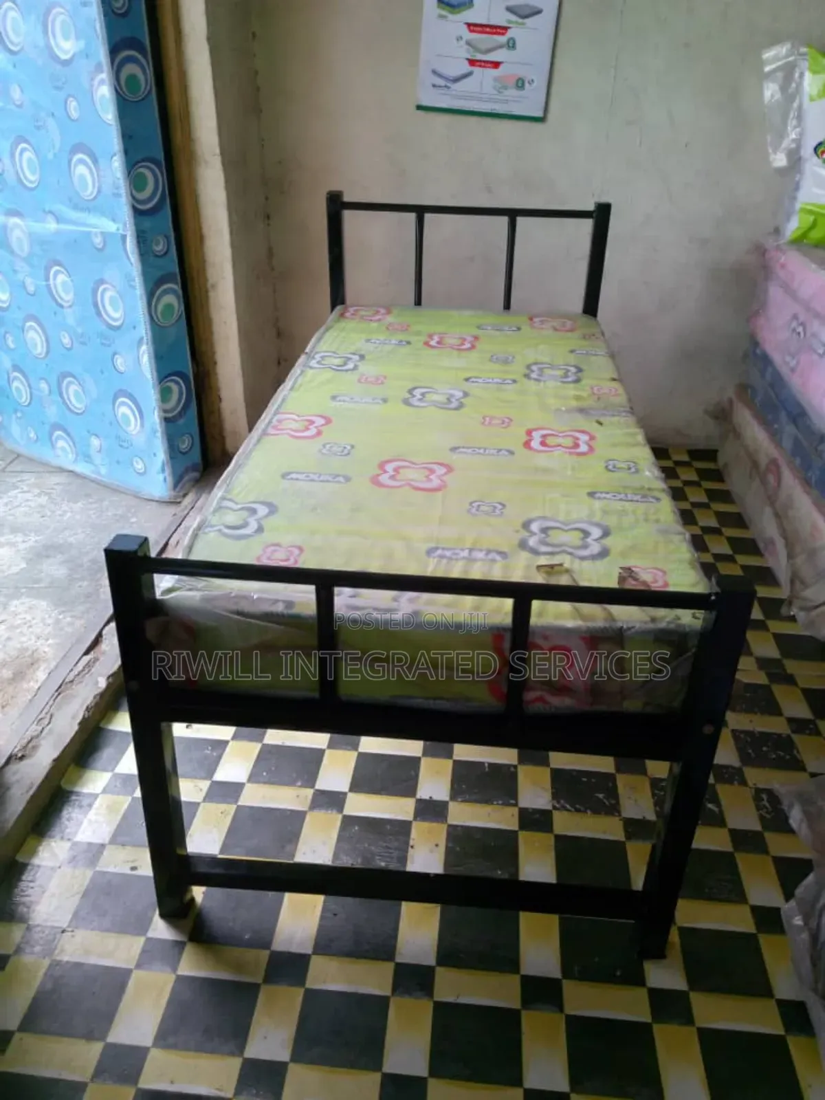 Durable Metal Bed