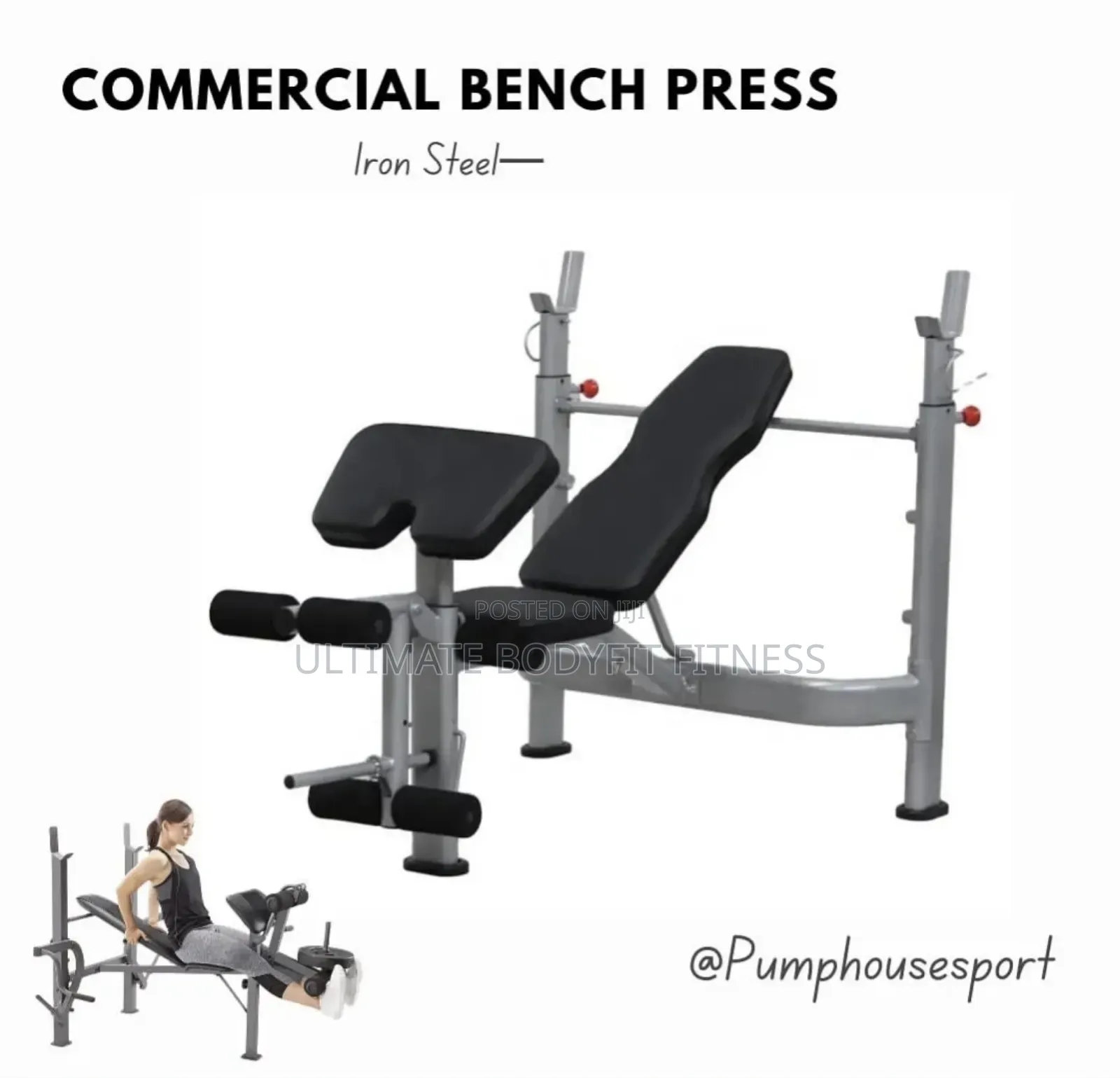 Brand New Commercial Adjustable Weight Bench