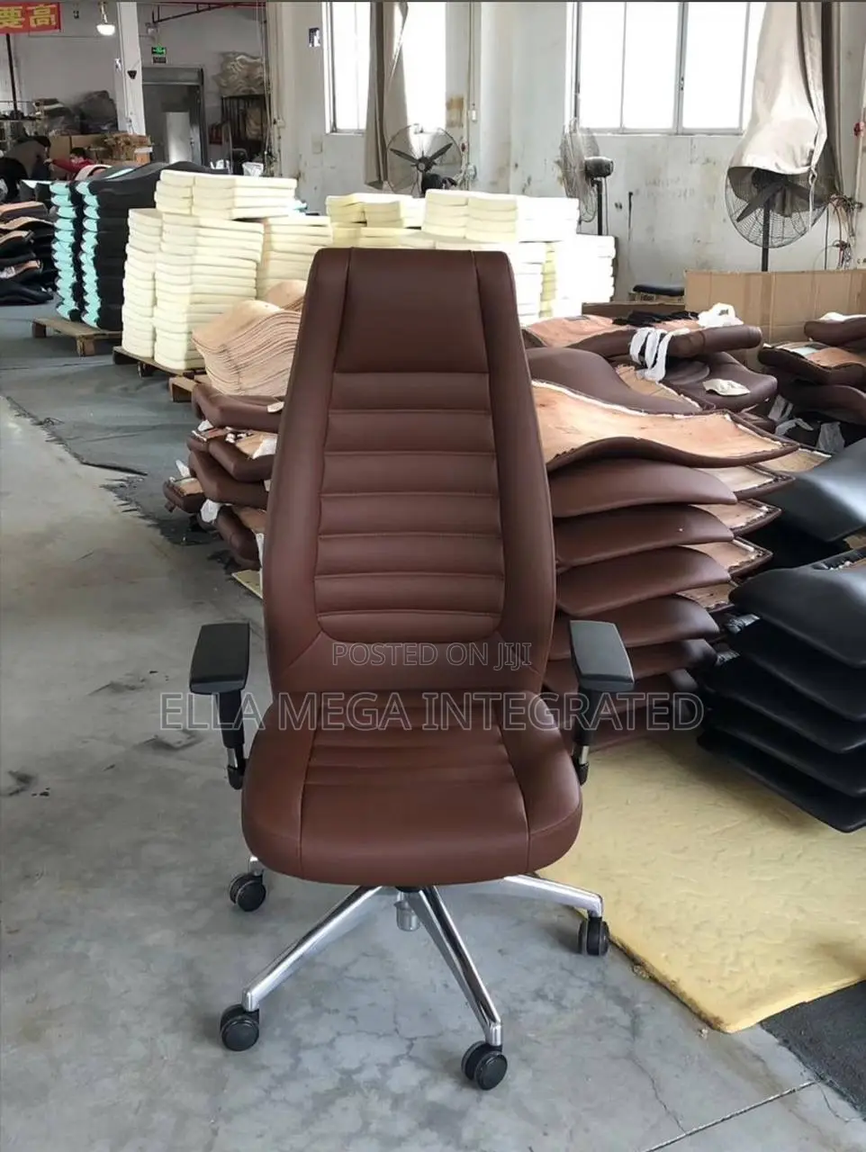 Exotic Office Swivel Chair With High Back, Adjustable Height, Swivel.