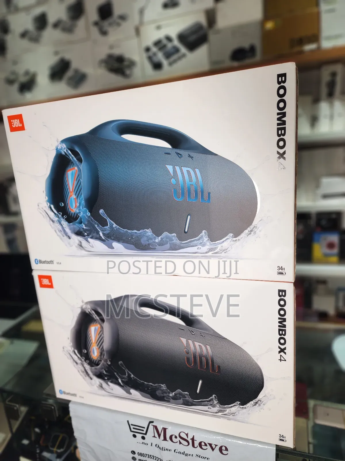 JBL Boombox 4 Wireless Bluetooth Speaker
