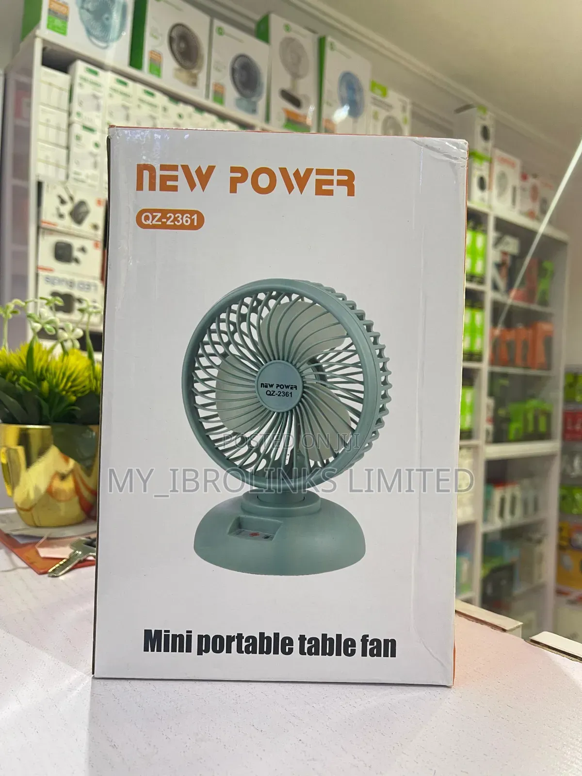 New Power Rechargeable Fan