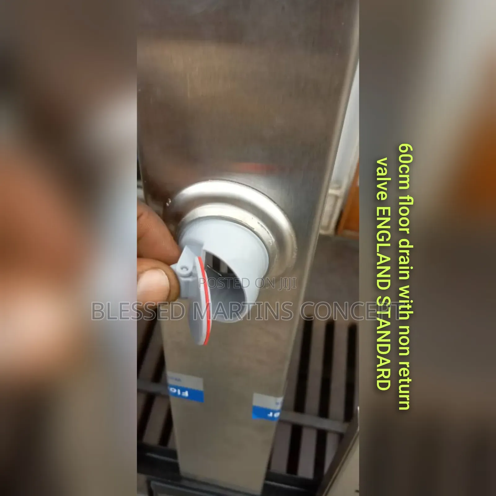 Original 60cm Anti-Rust Stainless Floor Drain With Non Return Valve