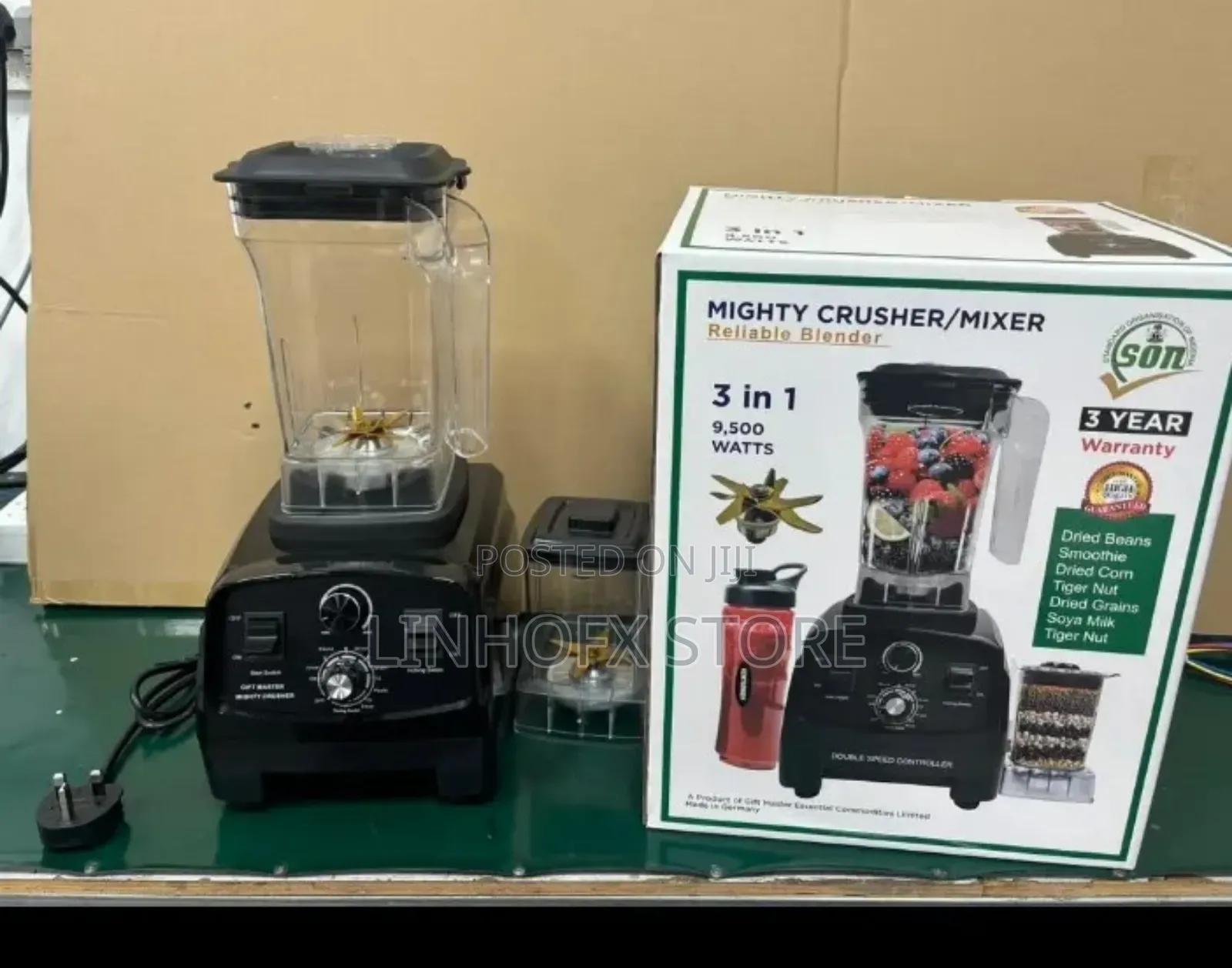Mighty Crusher/Mixer Reliable Blender