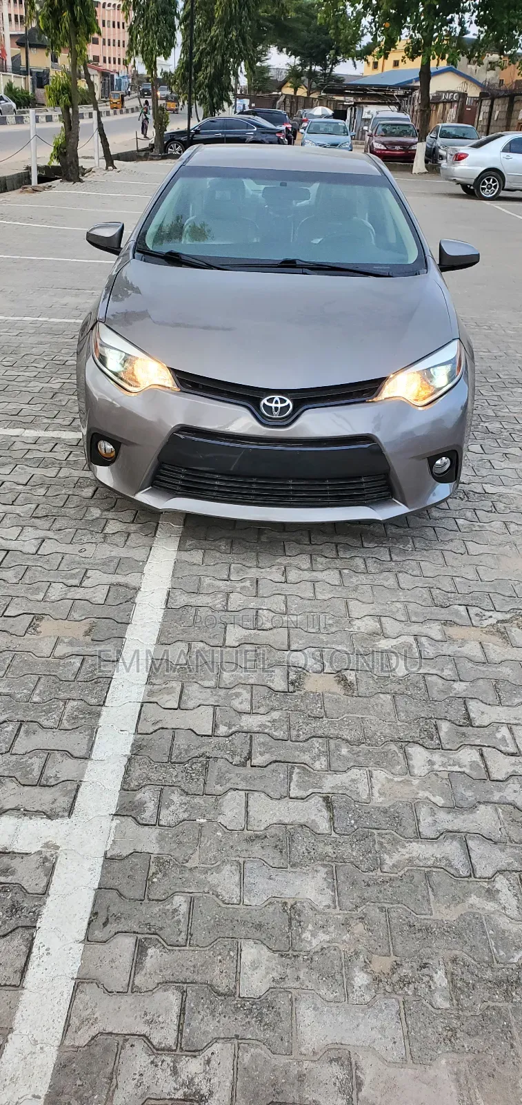 Toyota Corolla 2015 Gray