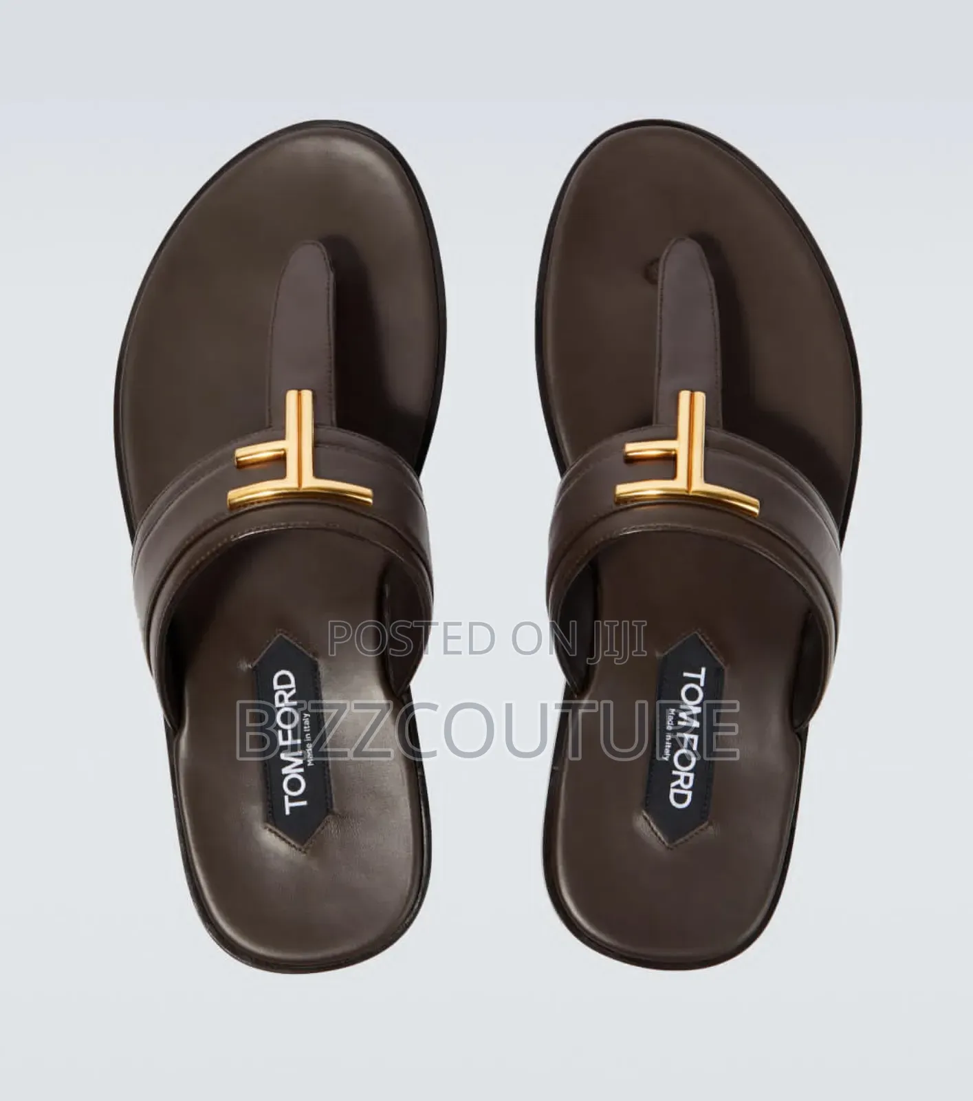 Original Tom Ford Leather Slippers Available in Store