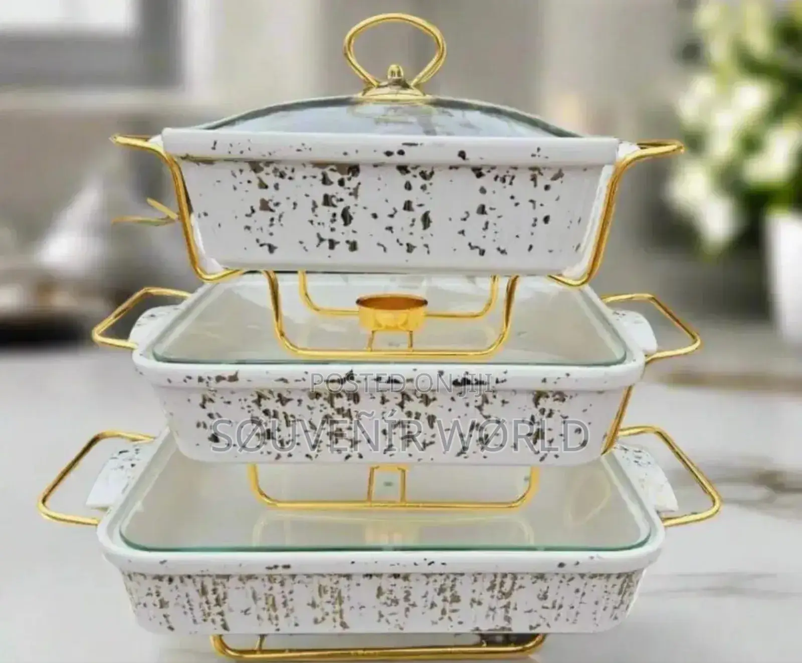 Quality 3 Set Food Warmer