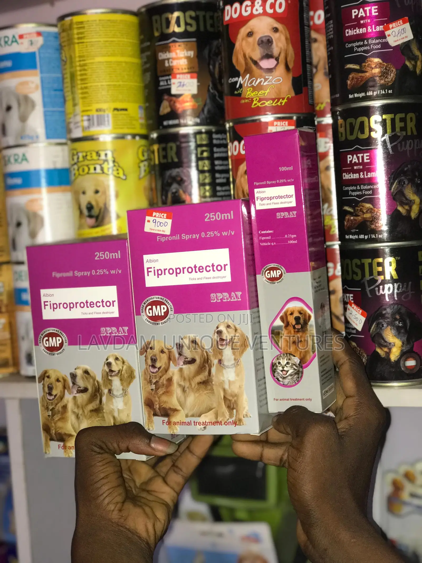 Fiproprotector Spray for Dogs and Cats – Tick Flea Control