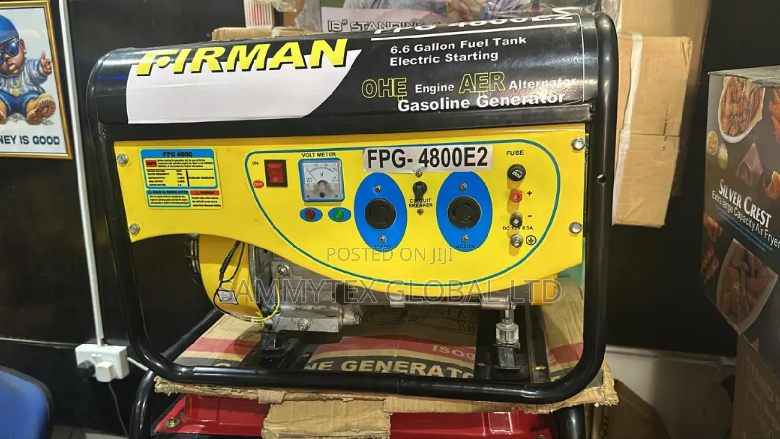 Brand New Firman 4kva 100% Copper Coil Generator