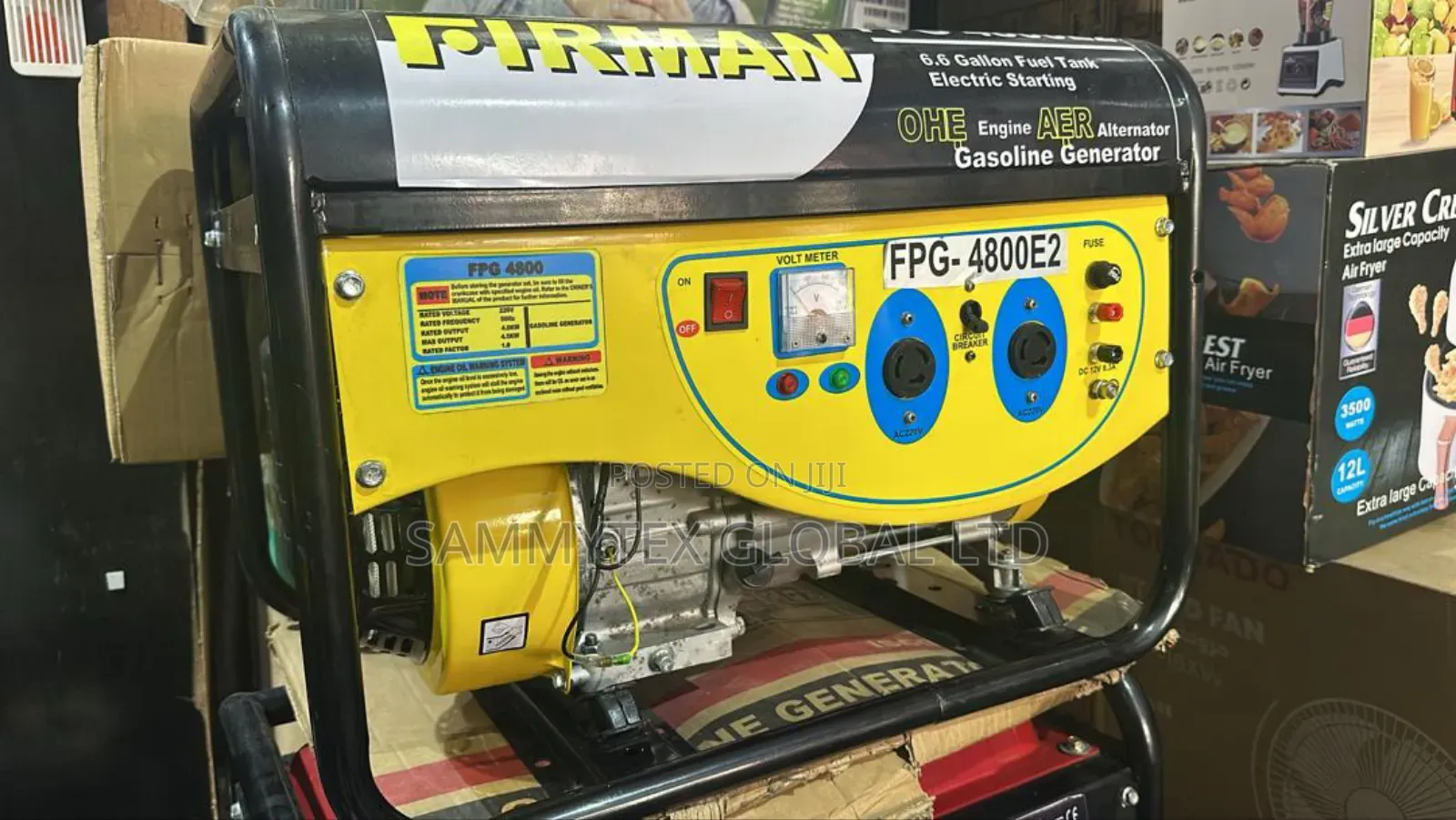 Brand New Firman 4kva 100% Copper Coil Generator