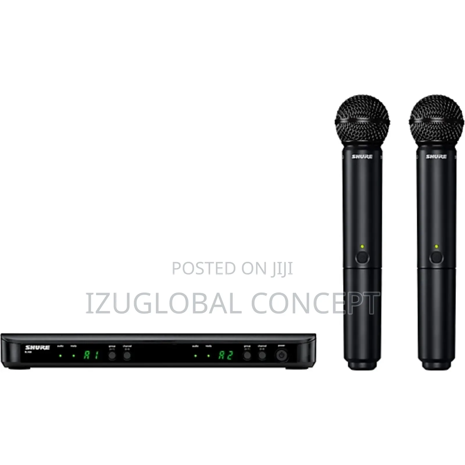 Shure Blx288/Sm58 Dual Channel Wireless Handheld Microphone