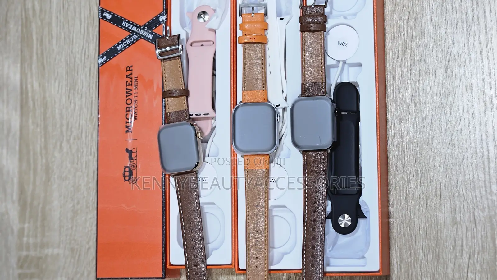 Smartwatch Microwear Watch 11 Mini Stylish Durable With Extra Straps