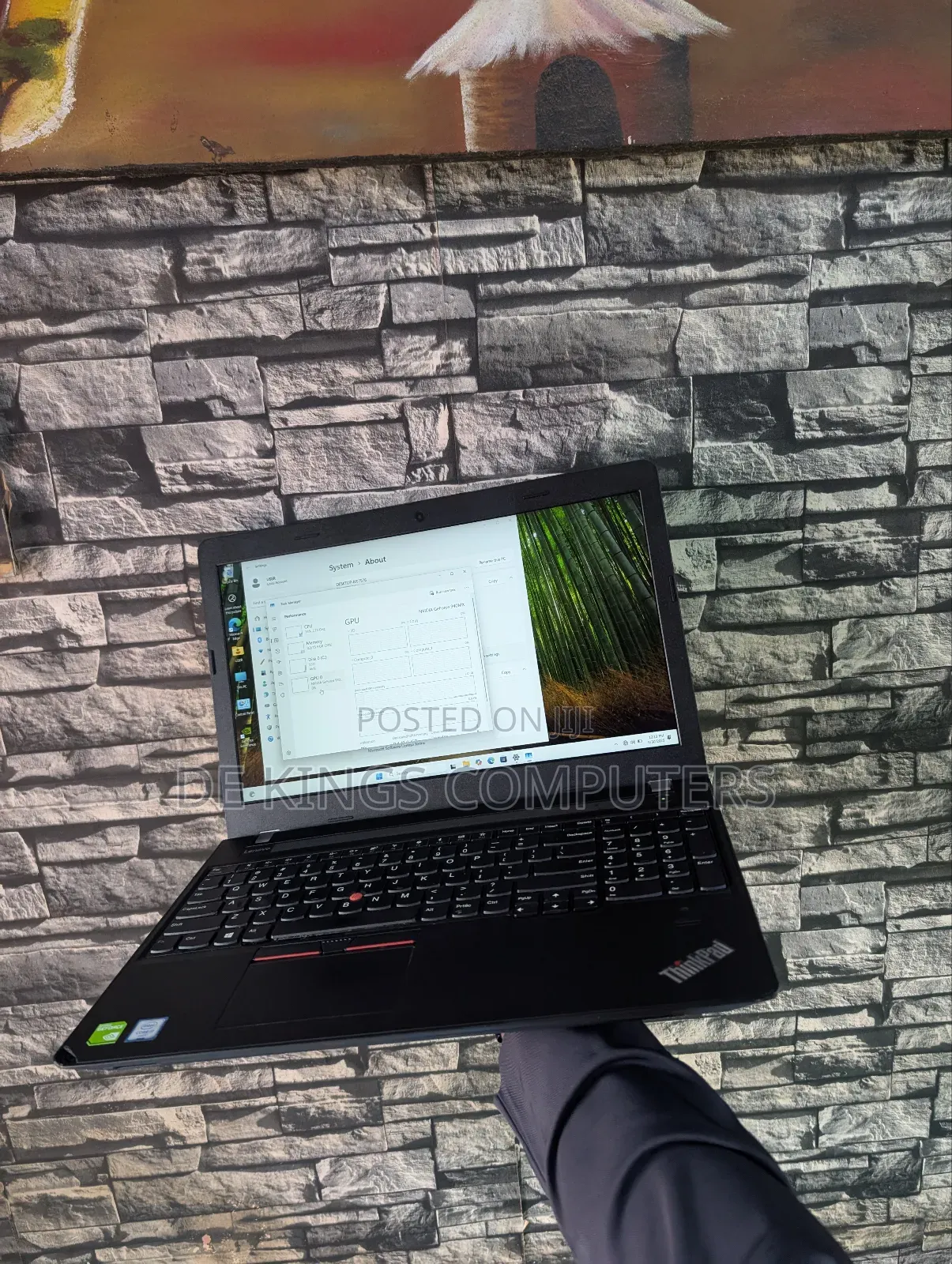 Laptop Lenovo ThinkPad E570 16GB Intel Core i7 SSD 256GB