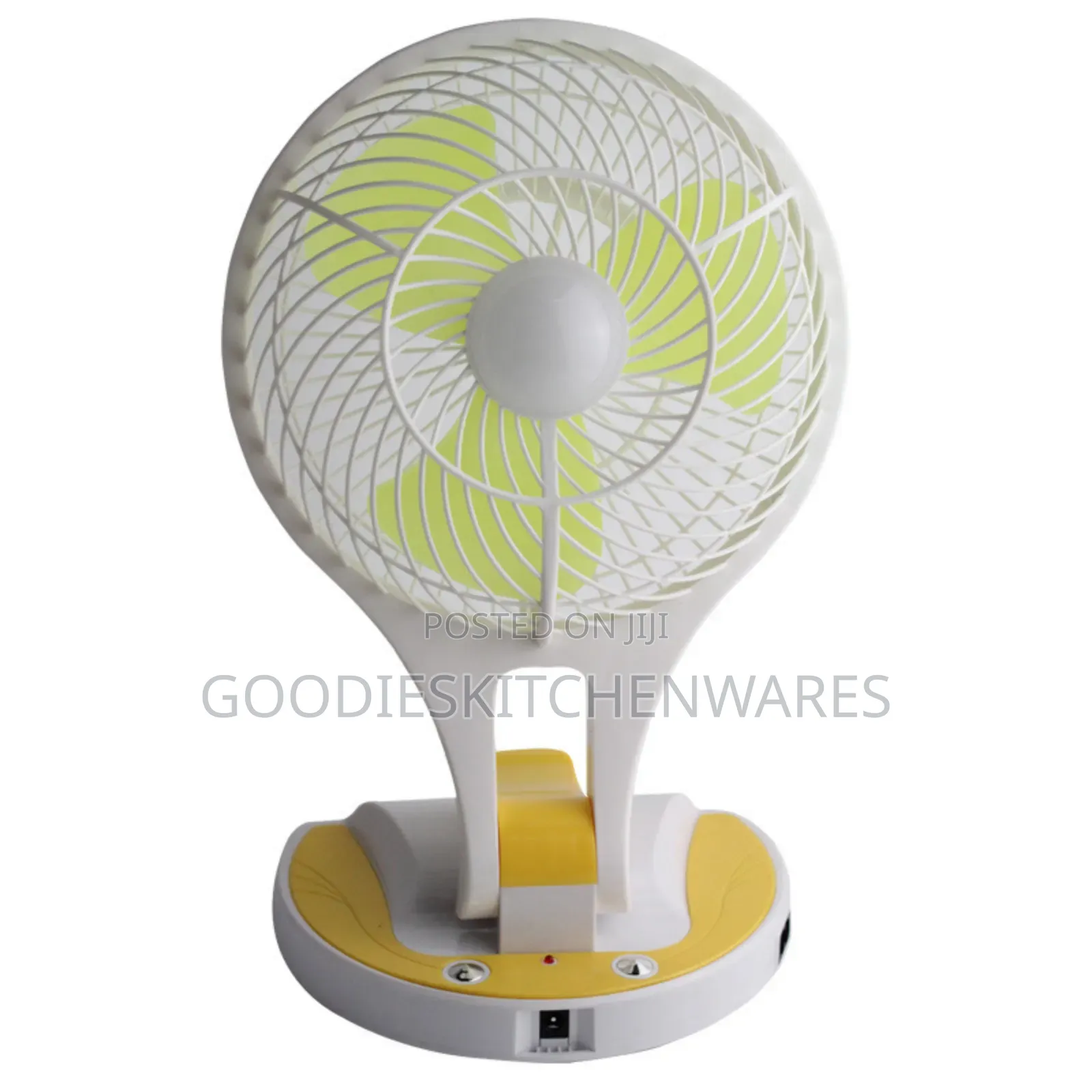 Rechargeable Mini Fan With Light