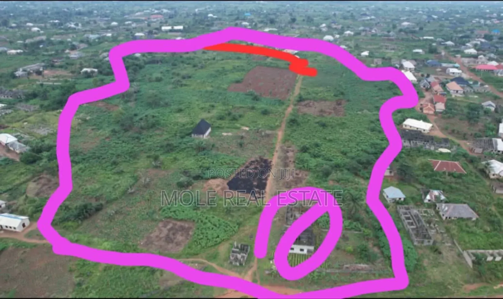 700sqm Plot on Egbeda/ Iyana Ipaja Rd