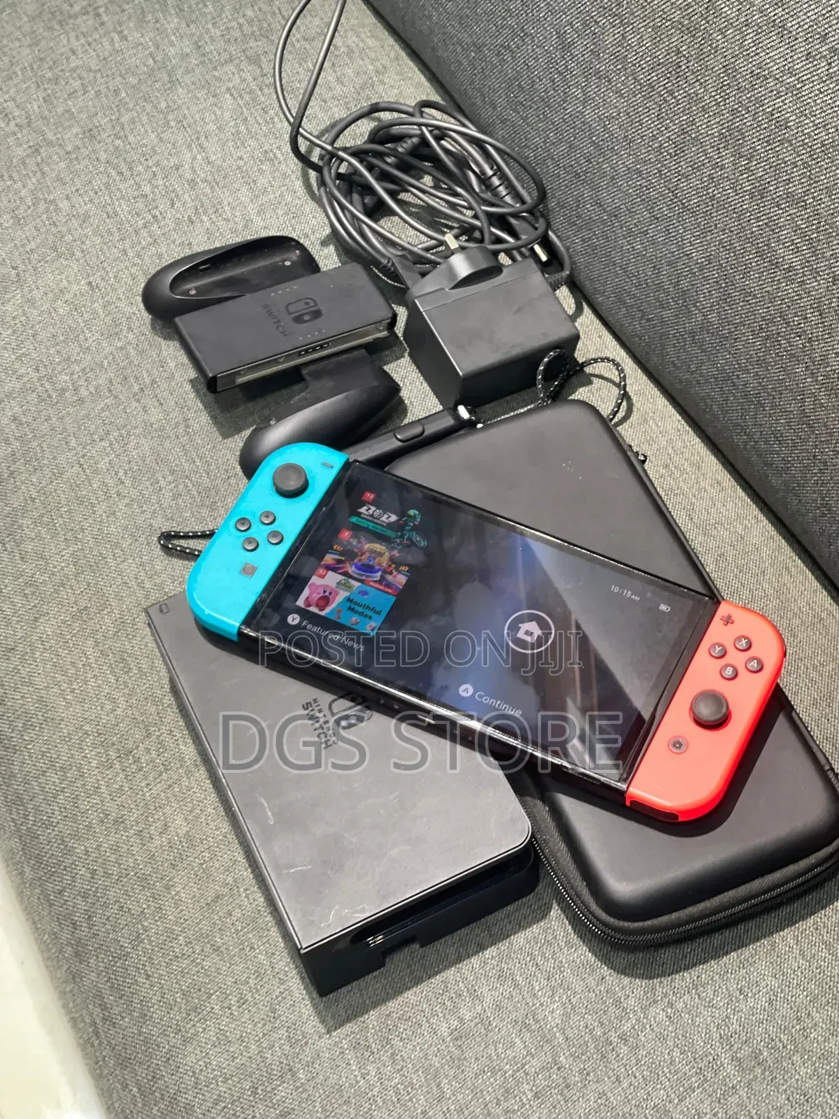 Nintendo Switch Oled With Accessories