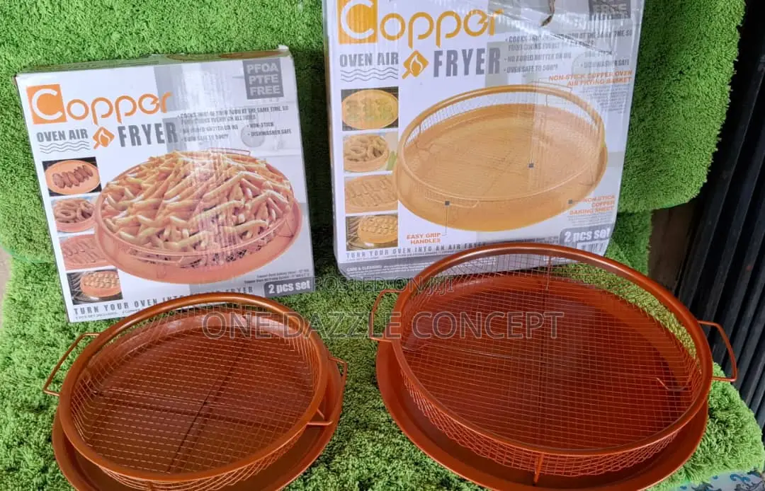 Round Crispy Copper Tray