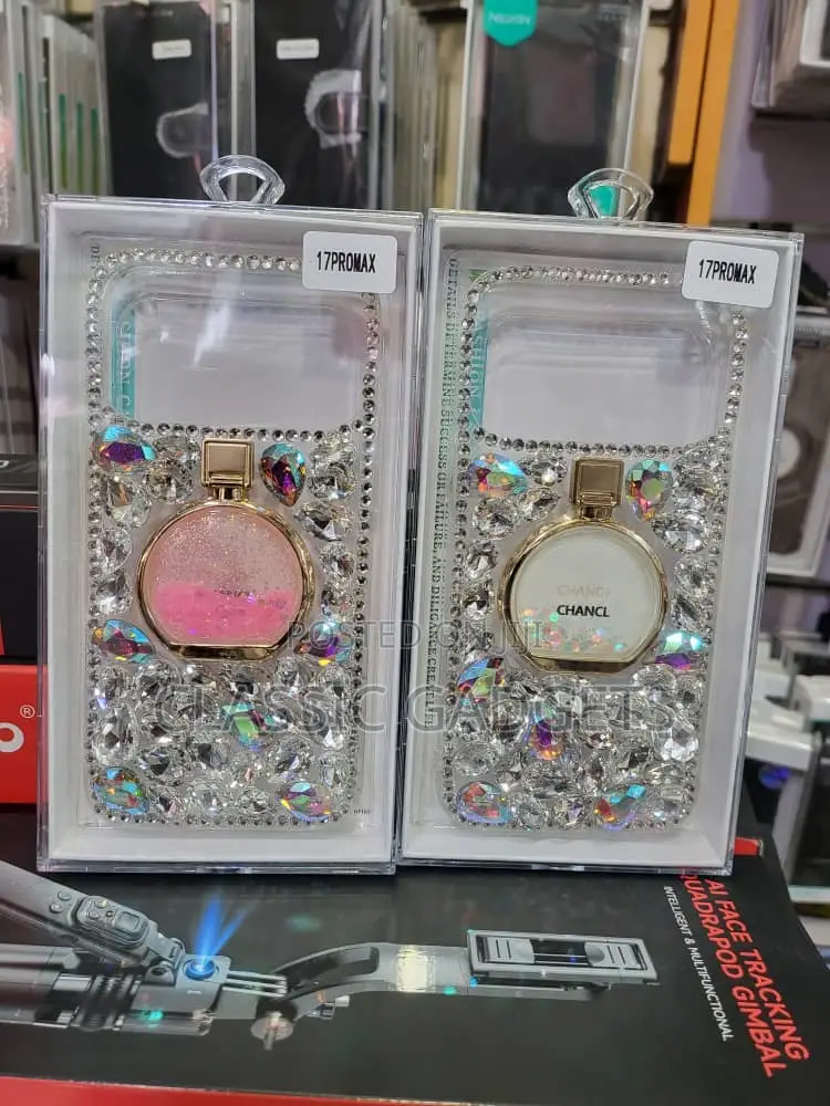 Diamond Bling Soft Rubber Case for iPhone 17 Pro Max