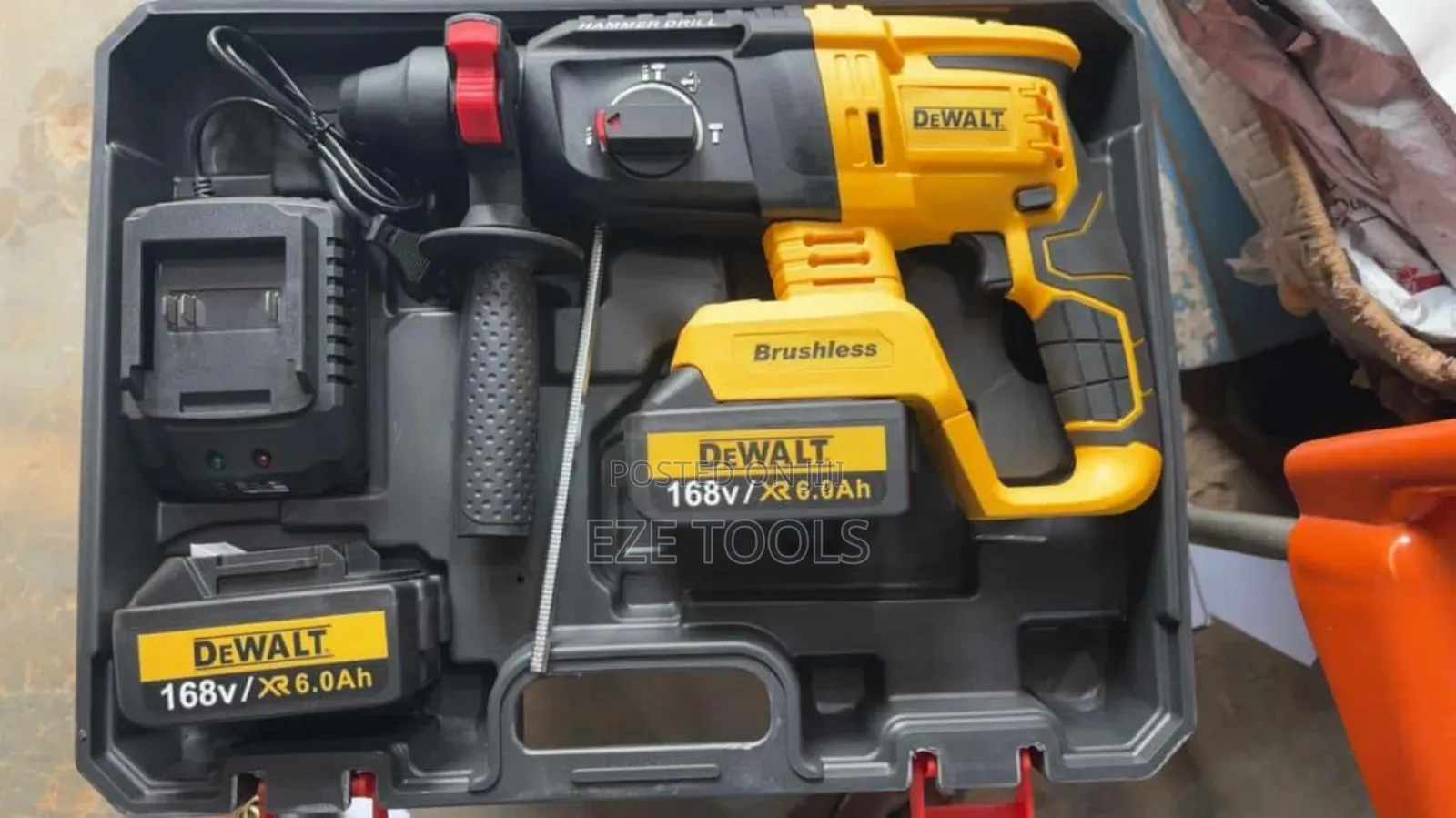 Dewalt Rotary Hammer Drill Battery Powered