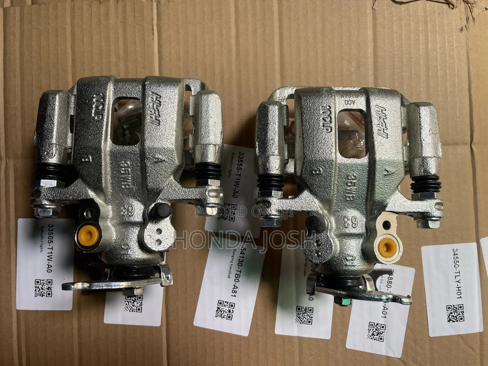 Rear Brake Caliper 2008-2012 Accord (Evil Spirit) New!
