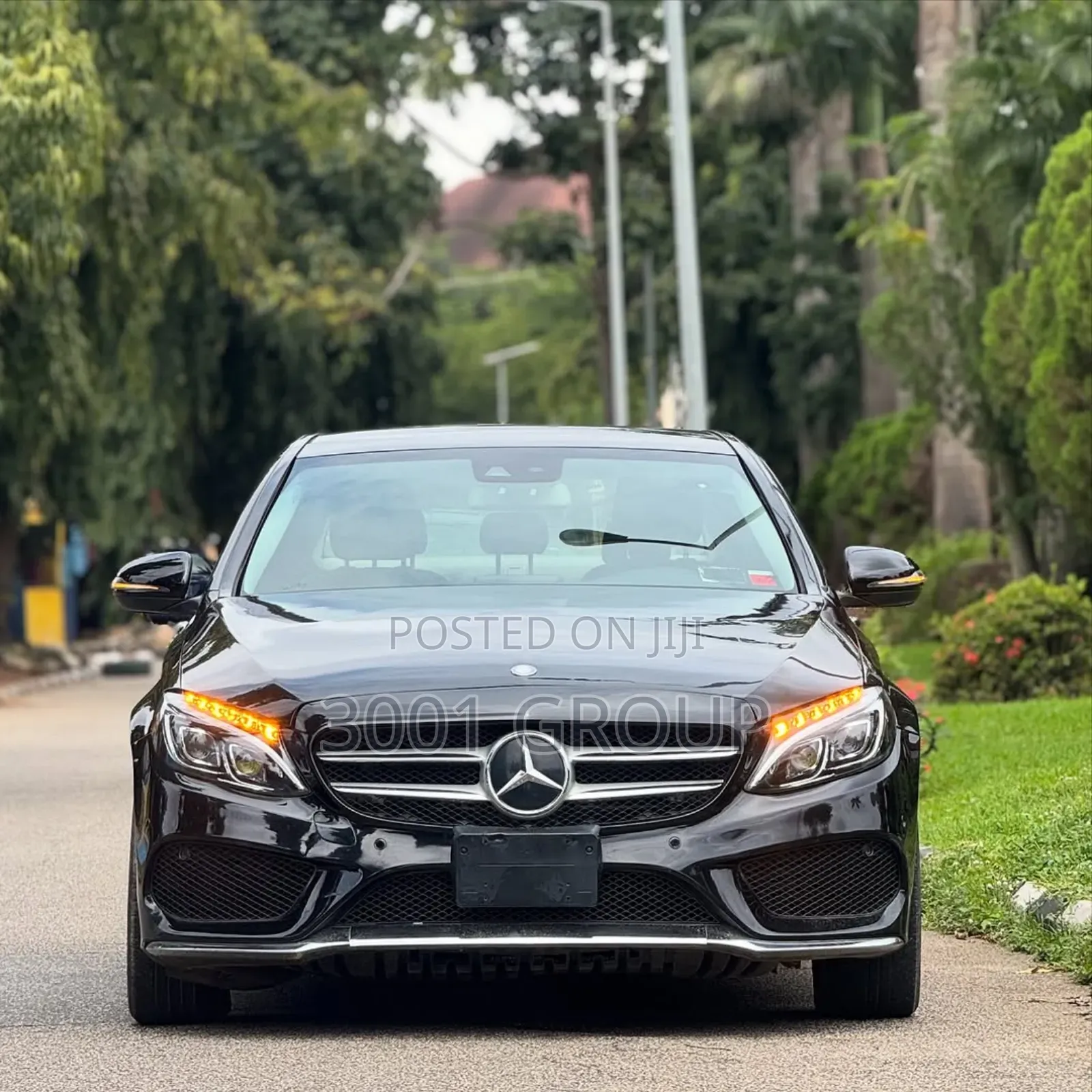 Mercedes-Benz C300 Sport 4dr AWD 4Matic Sedan (2.0L 4cyl 7A) 2015 Black