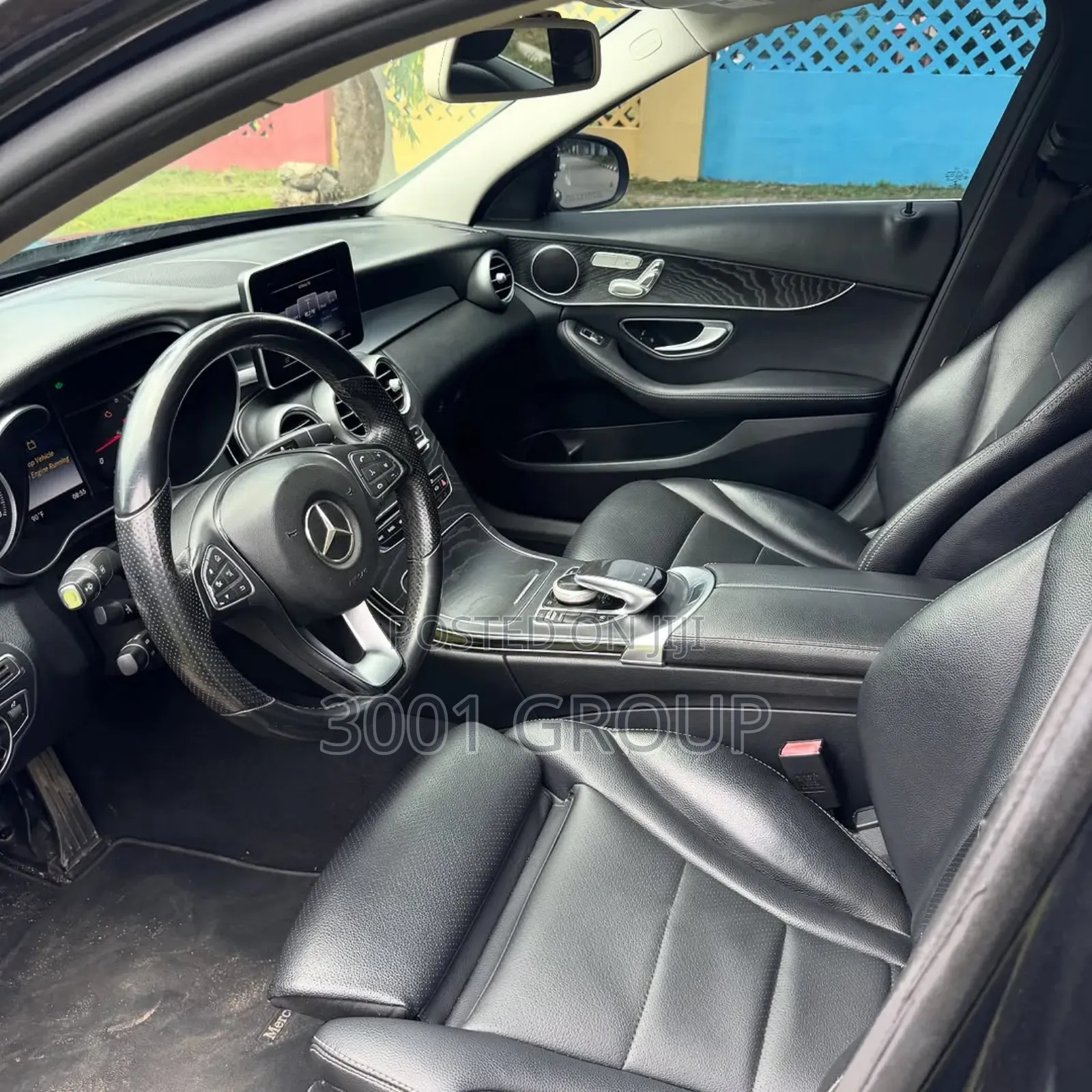 Mercedes-Benz C300 Sport 4dr AWD 4Matic Sedan (2.0L 4cyl 7A) 2015 Black