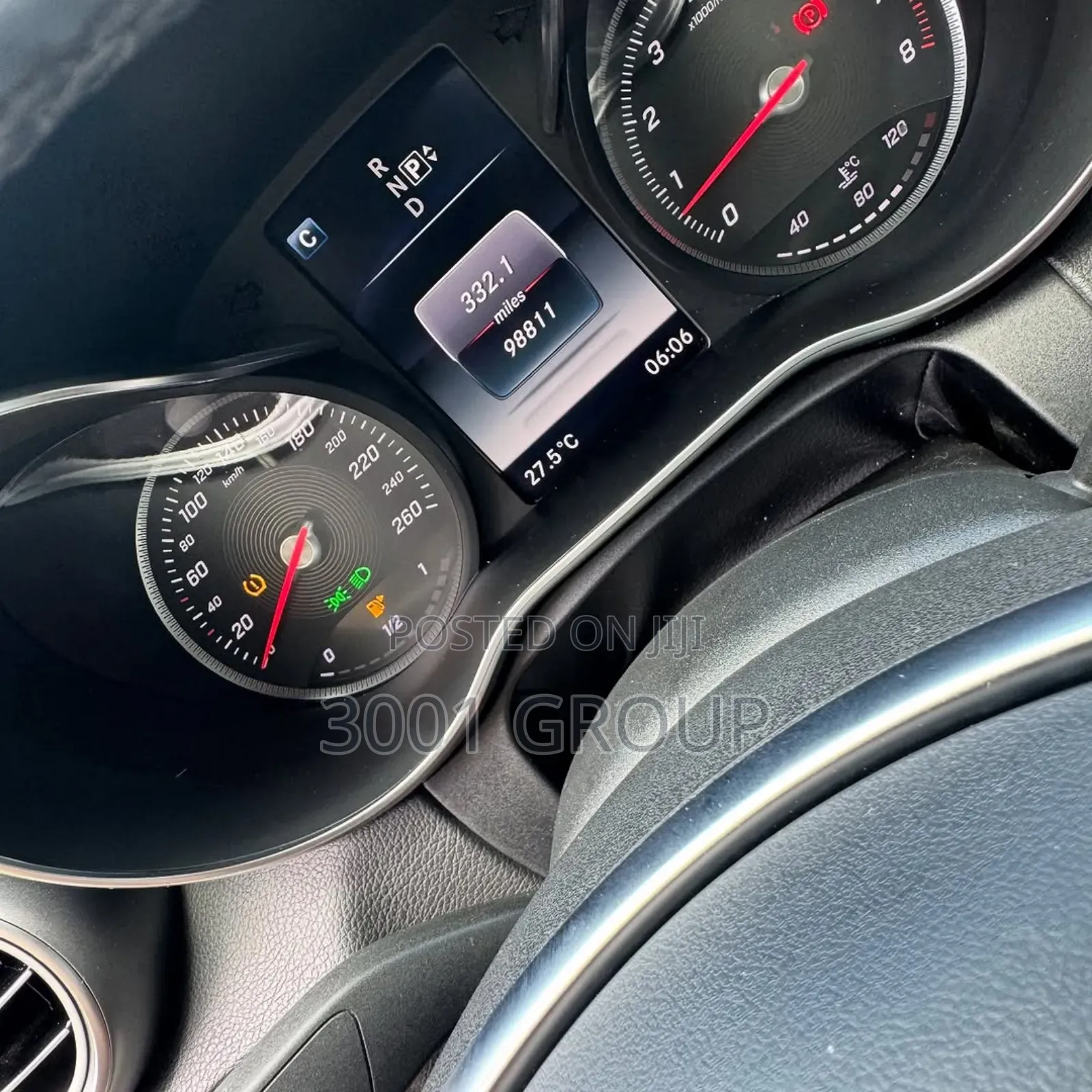Mercedes-Benz C400 4Matic AWD Sedan (3.0L V6 7A) 2015 Gray