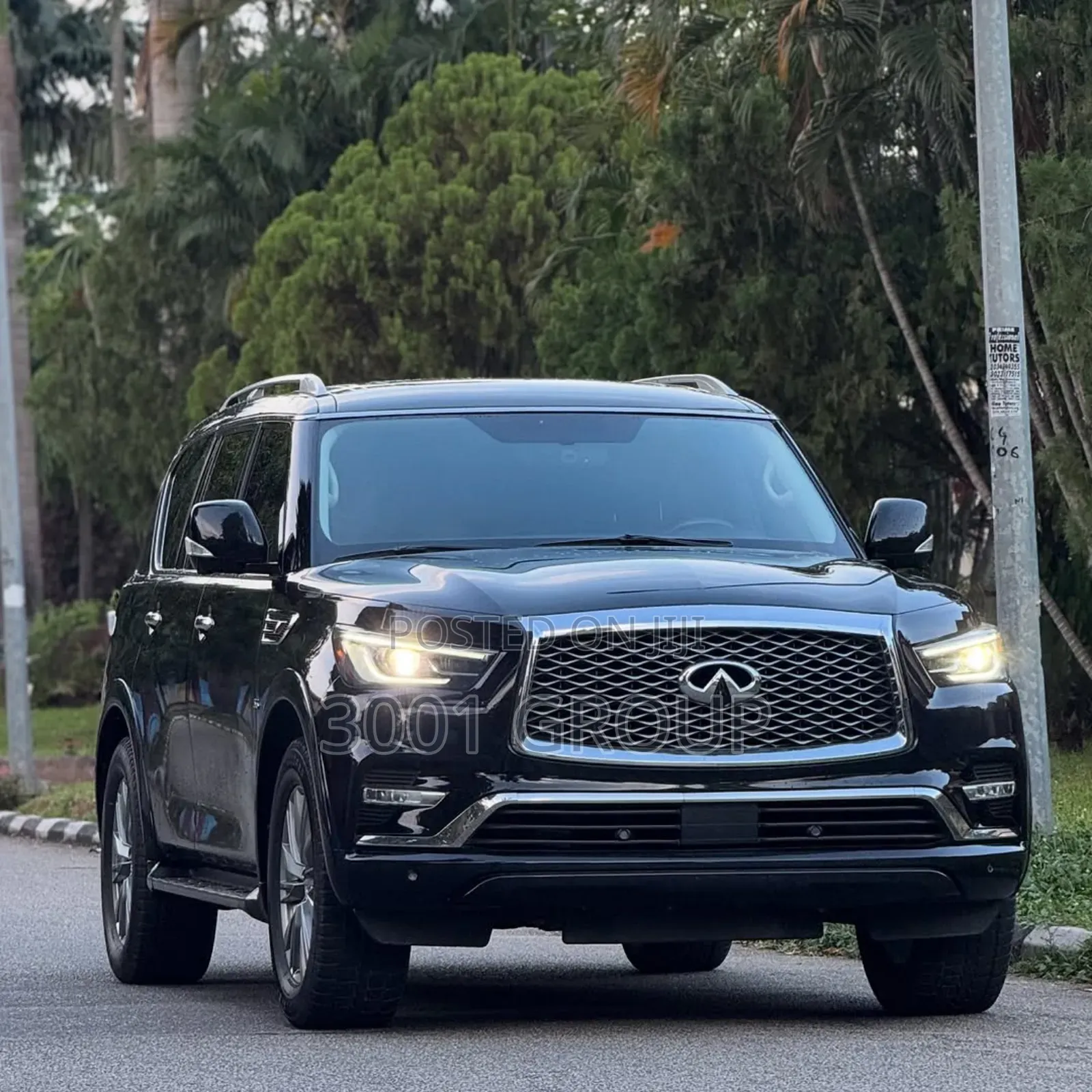 Infiniti QX80 2018 Black