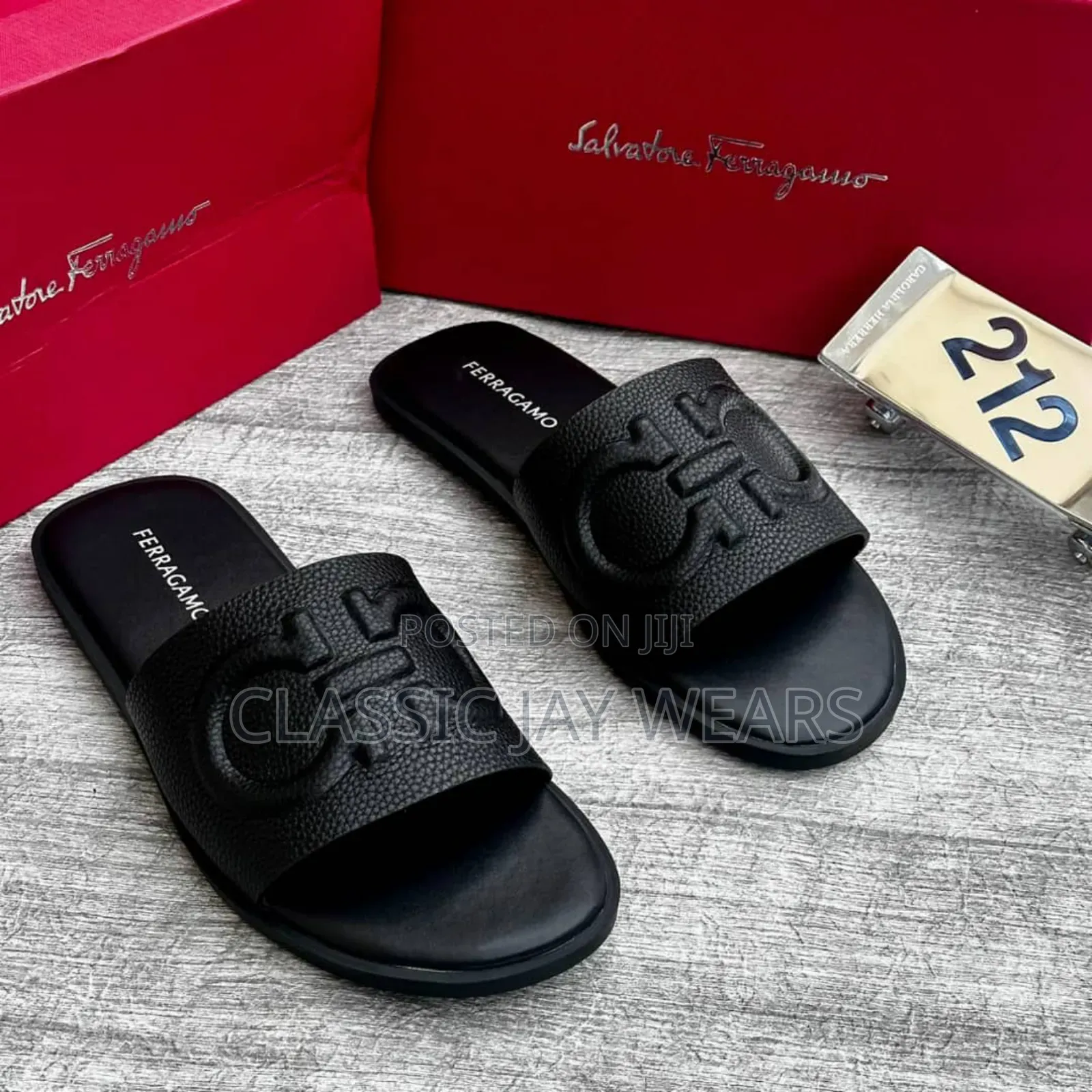 New in Quality Authentic Ferragamo Slippers