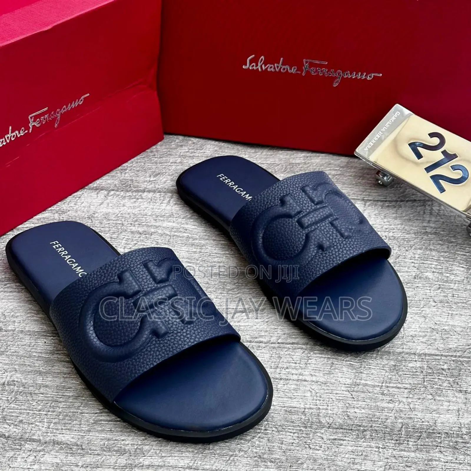 New in Quality Authentic Ferragamo Slippers