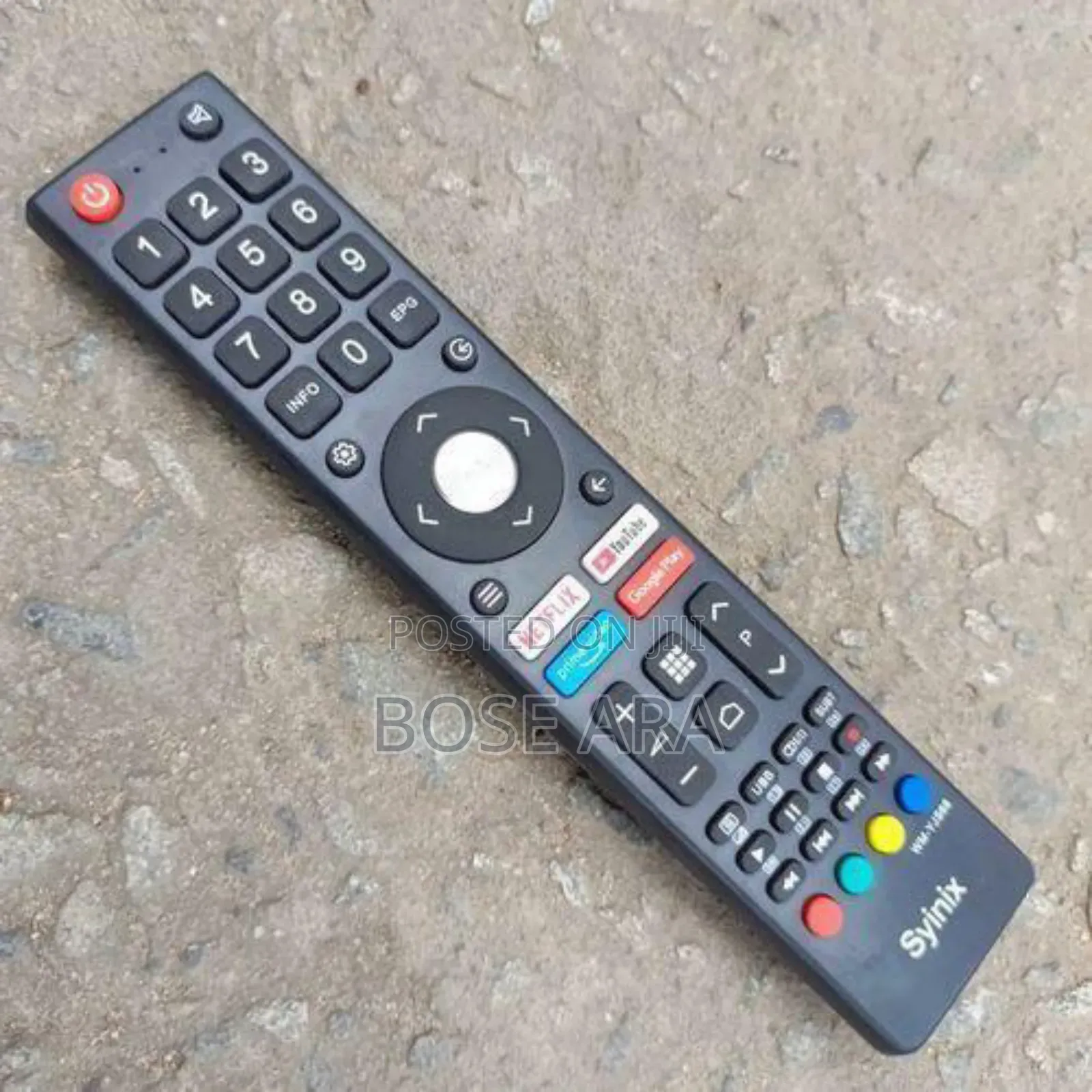Syinix Replacement Smart Remote Control for Syinix Tv