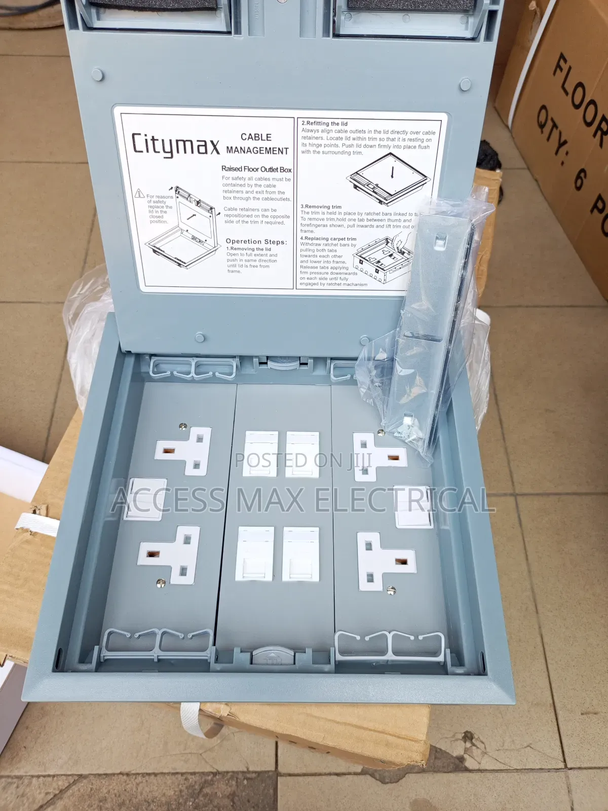 Floor Box Completed