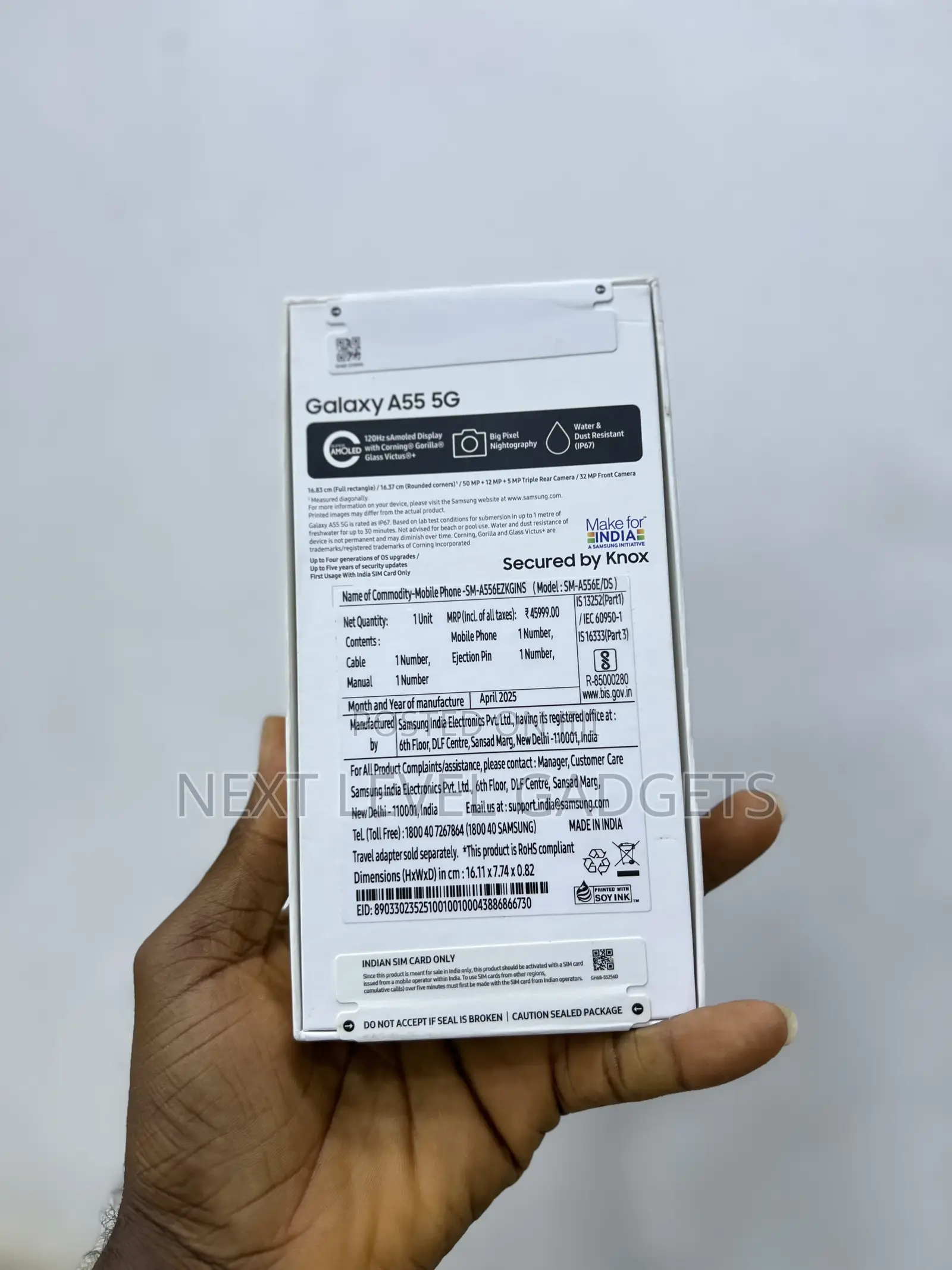 New Samsung Galaxy A55 128 GB Black