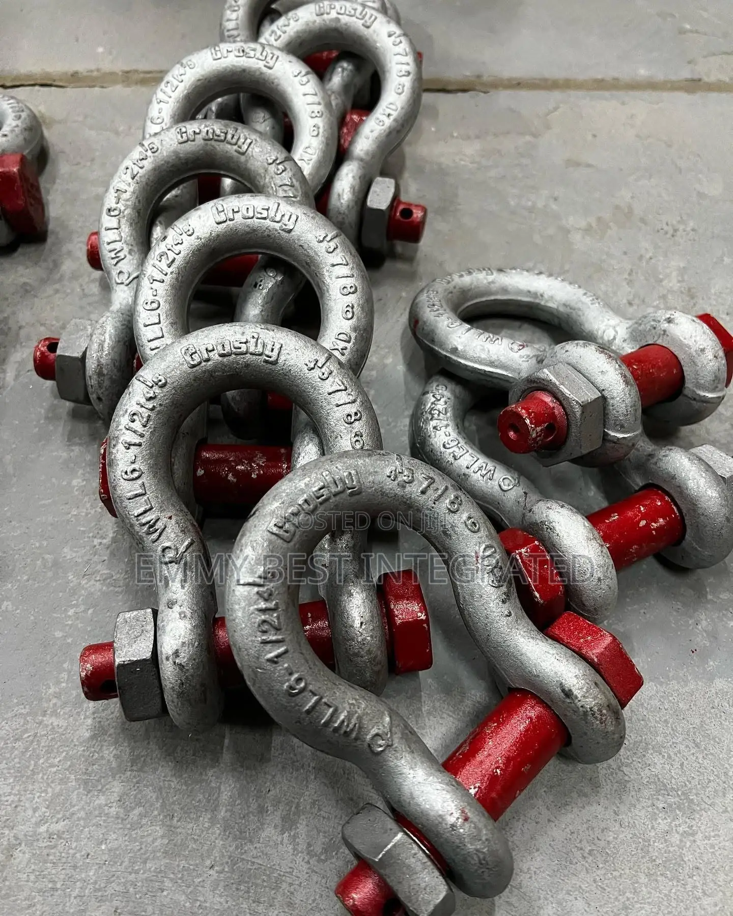 7/8 Crosby G-2130 Bolt Type Anchor Shackles