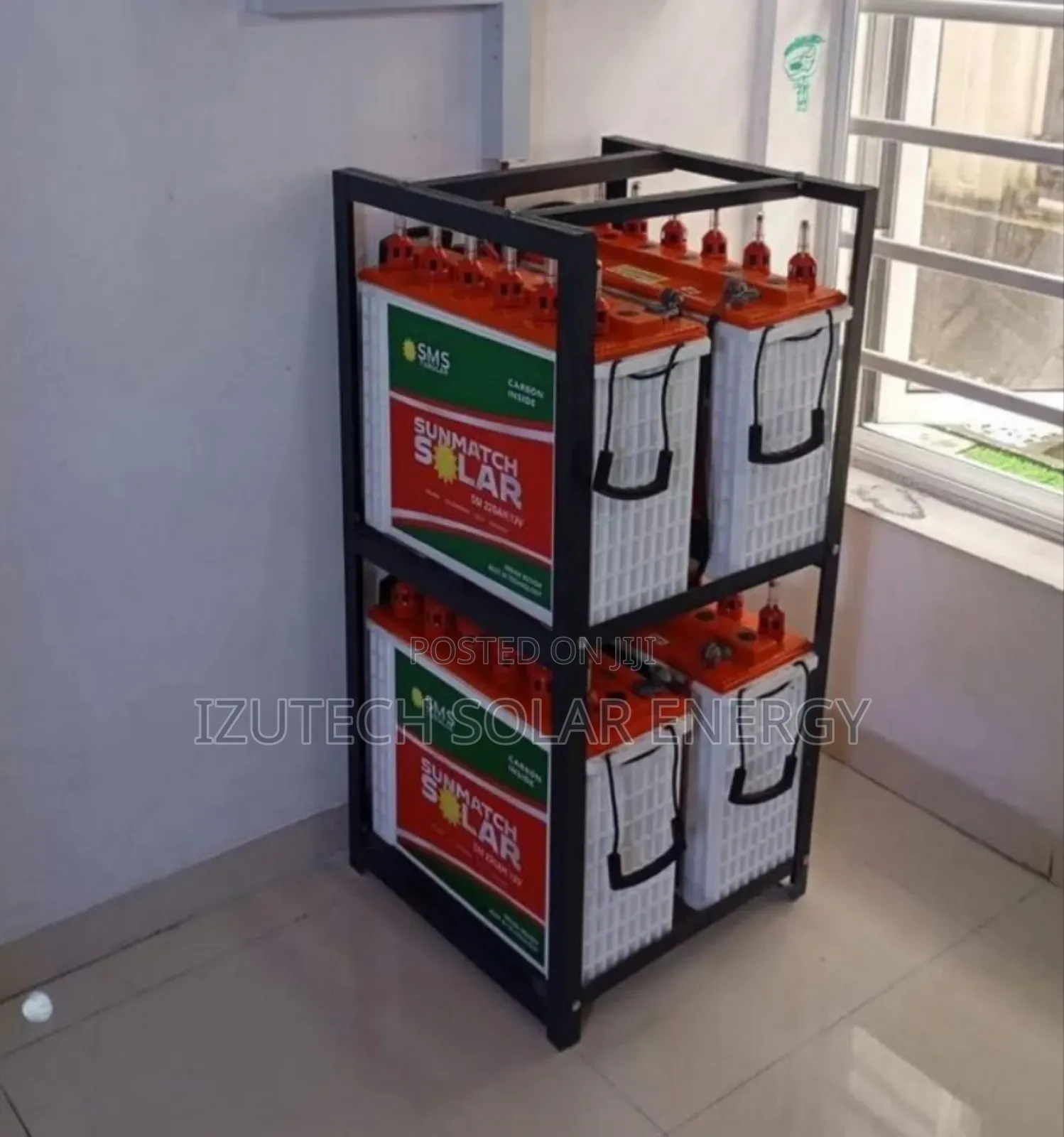 Sunmatch 220ahs Tubular Battery 12v Available