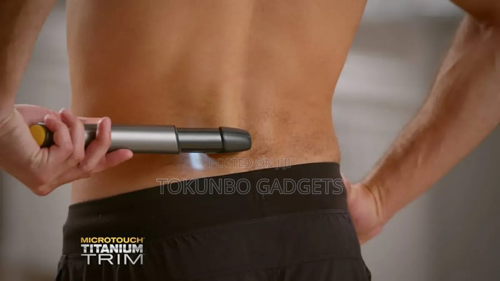 Micro Touch Titanium Trim, Lighted Hair Cutting Tool and Body Groomer
