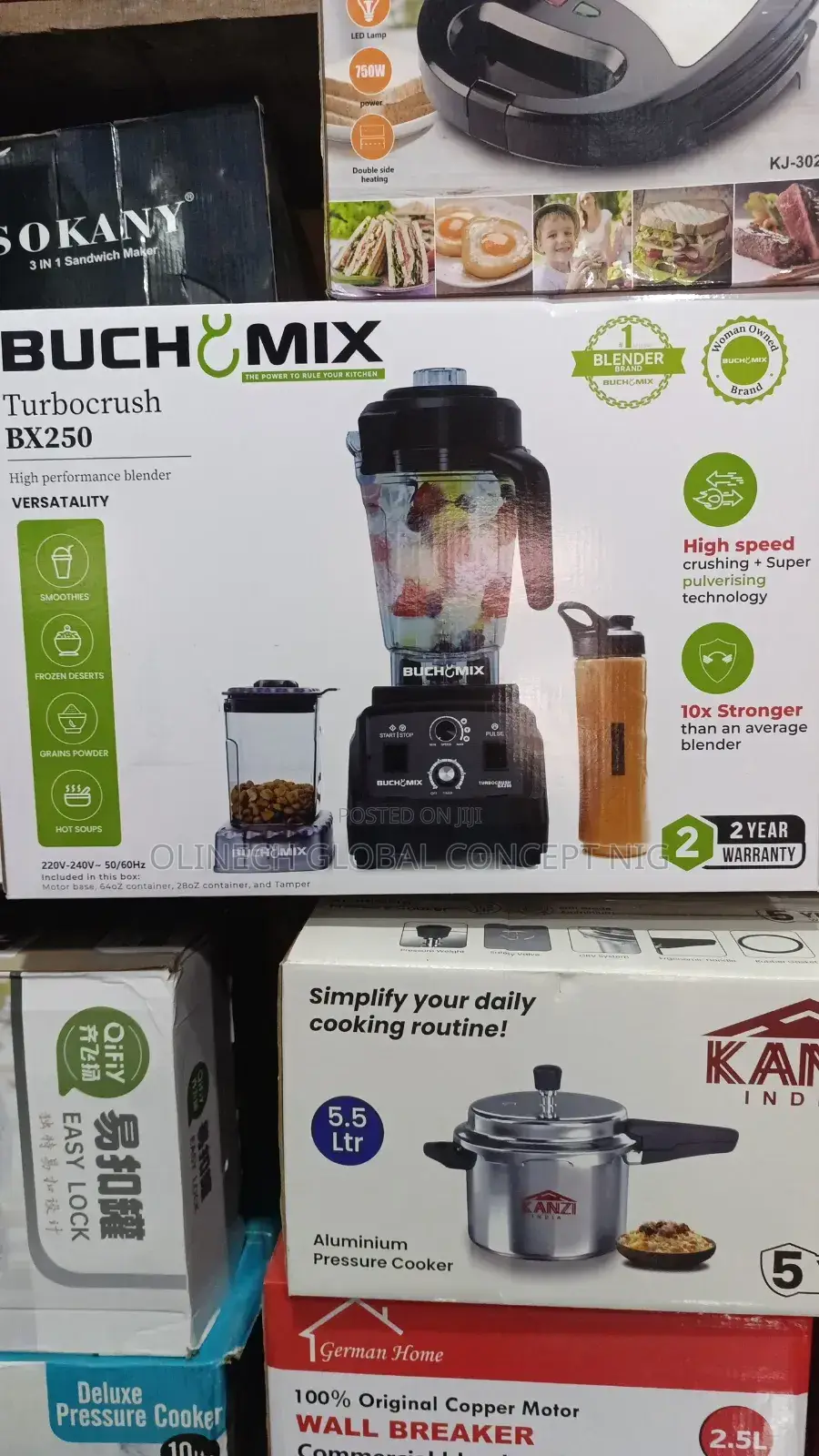 Bx 250 Buchy Mix Super Turbo Blender