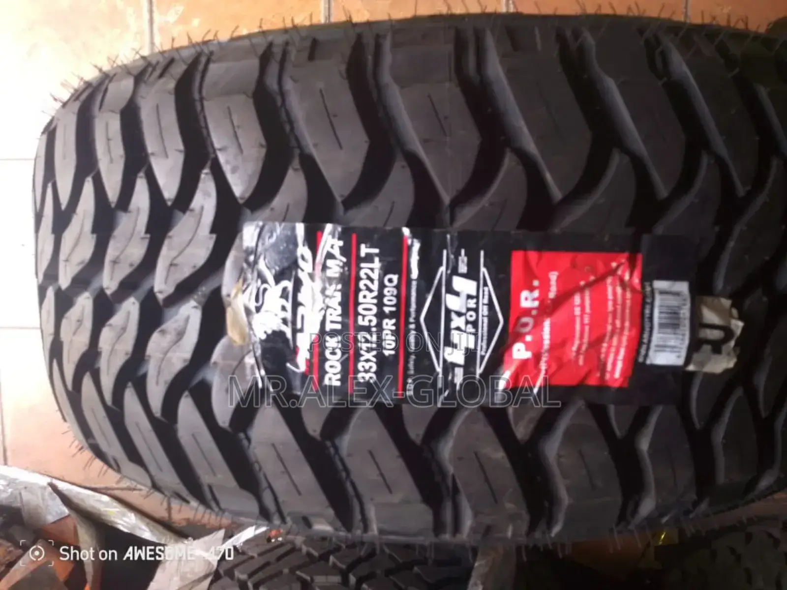 33×12.50r22 Off-Road Tires Brand New