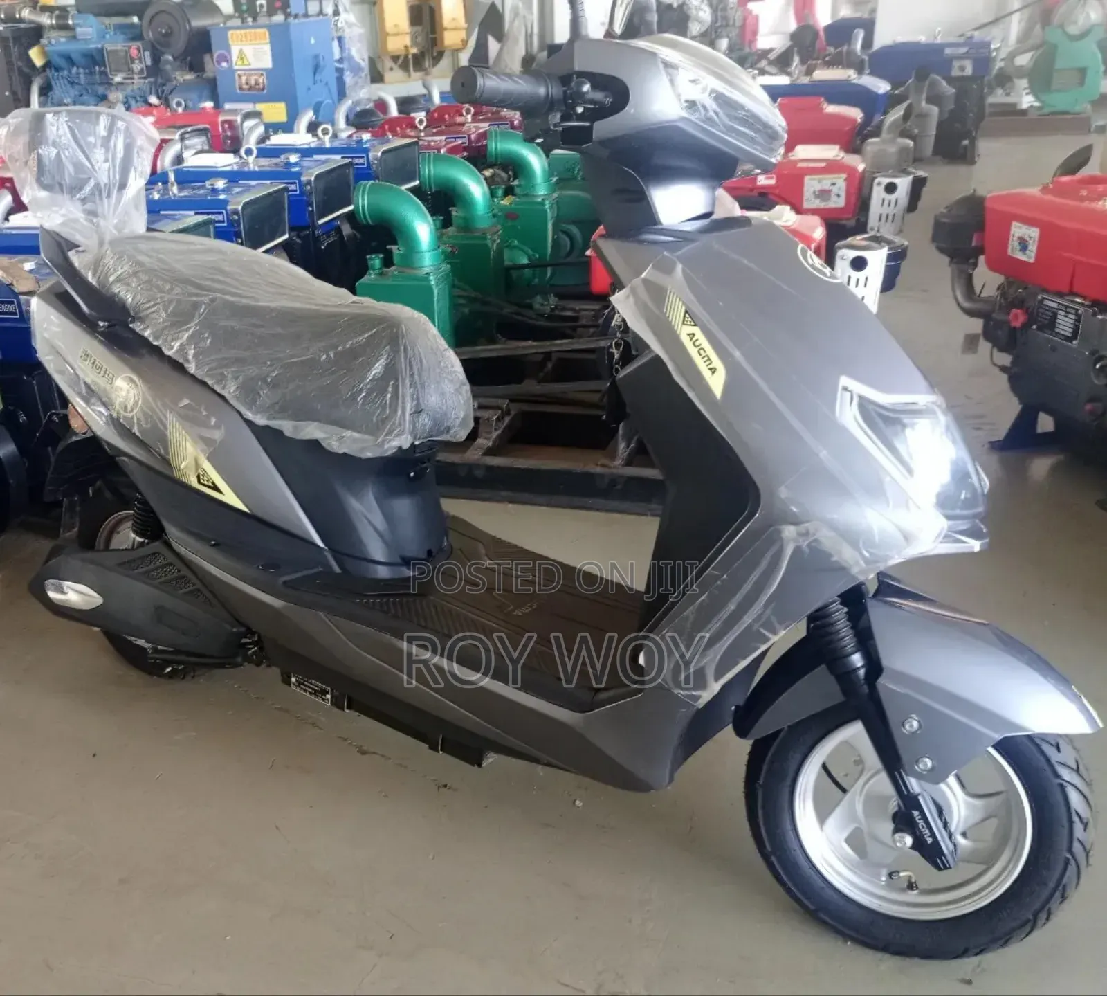 New Motorcycle 2024 Gray