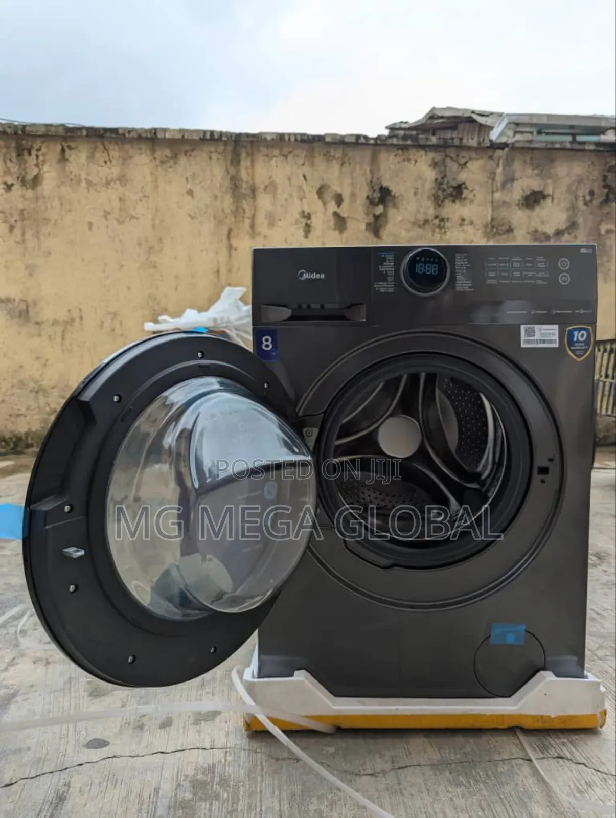 Midea 8kg Automatic Fl Washing/ Dryer Machine