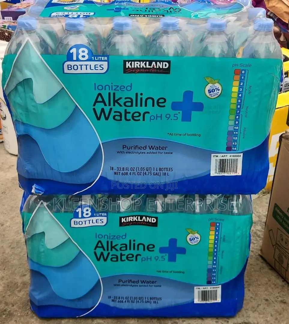 Kirkland Ionized Alkaline Water X 18 Plastics