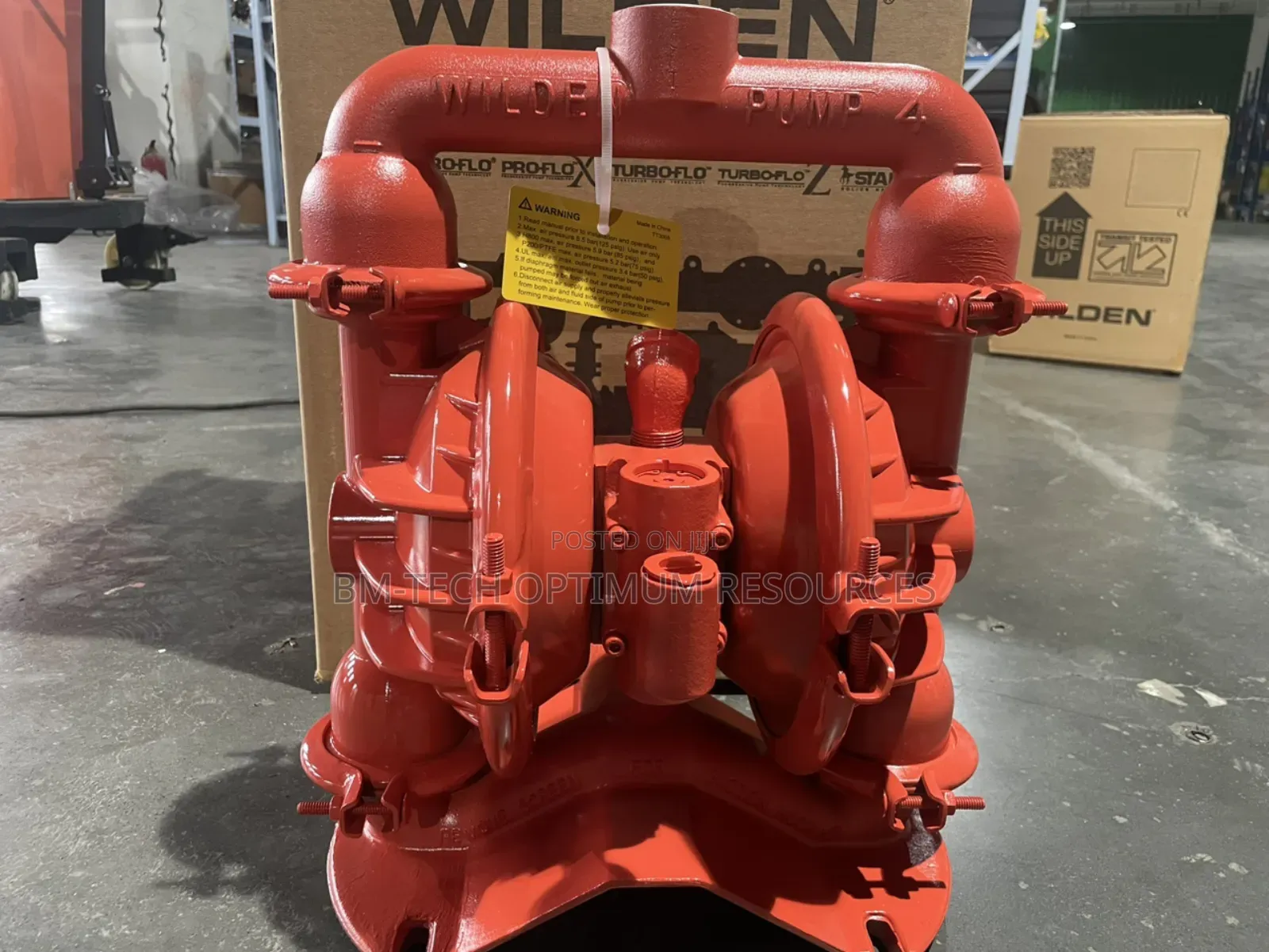 Wilden Air-Operated Double Diaphragm (Aodd) Pump 1 1/2" T4